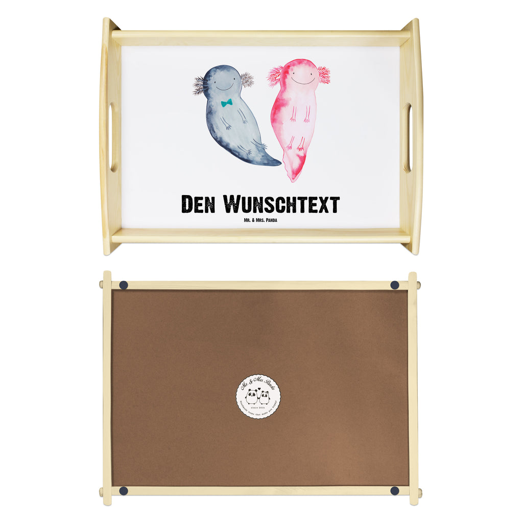 Personalisiertes Serviertablett Axolotl Axel+Lotte Personalisiertes Serviertablett, Personalisiertes Tablett, Personalisiertes Holztablett, Personalisiertes Küchentablett, Personalisiertes Dekotablett, Personalisiertes Frühstückstablett, Serviertablett mit Namen, Tablett mit Namen, Axolotl, Molch, Axolot, Schwanzlurch, Lurch, Lurche, Liebe, große Liebe, Liebesbeweis, Freund, Verlobter, Ehemann, Jahrestag, Valentinstag