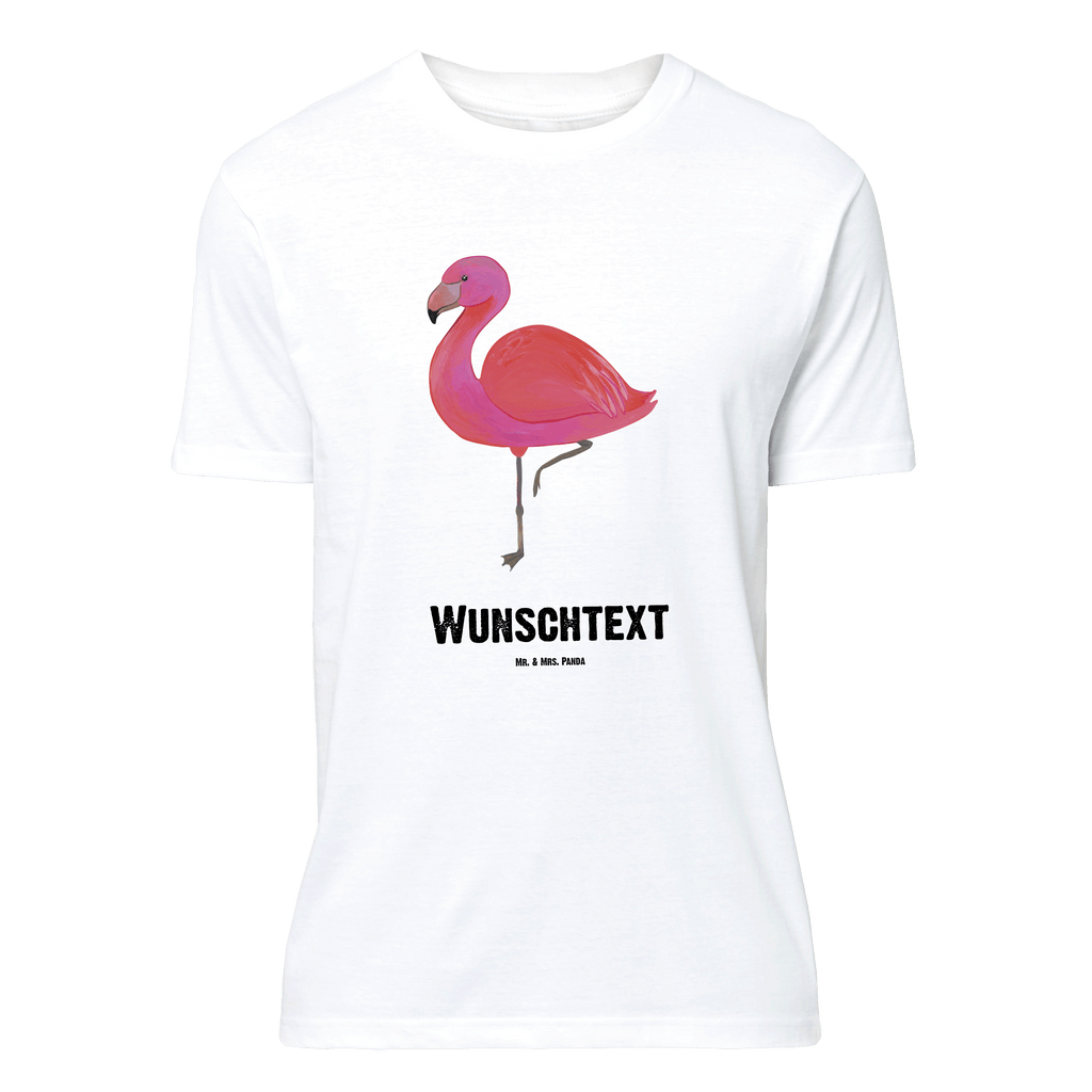 Personalisiertes T-Shirt Flamingo classic T-Shirt Personalisiert, T-Shirt mit Namen, T-Shirt mit Aufruck, Männer, Frauen, Flamingo, Einzigartig, Selbstliebe, Stolz, ich, für mich, Spruch, Freundin, Freundinnen, Außenseiter, Sohn, Tochter, Geschwister