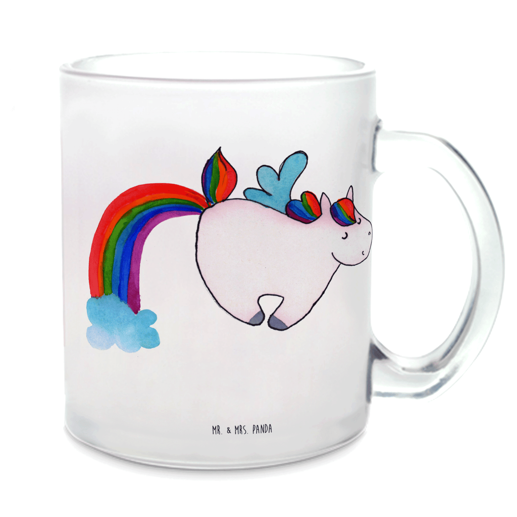 Teetasse Einhorn Pegasus Teetasse, Teeglas, Teebecher, Tasse mit Henkel, Tasse, Glas Teetasse, Teetasse aus Glas, Einhorn, Einhörner, Einhorn Deko, Pegasus, Unicorn, Regenbogen, Spielen, Realität, Glitzer, Erwachsenwerden