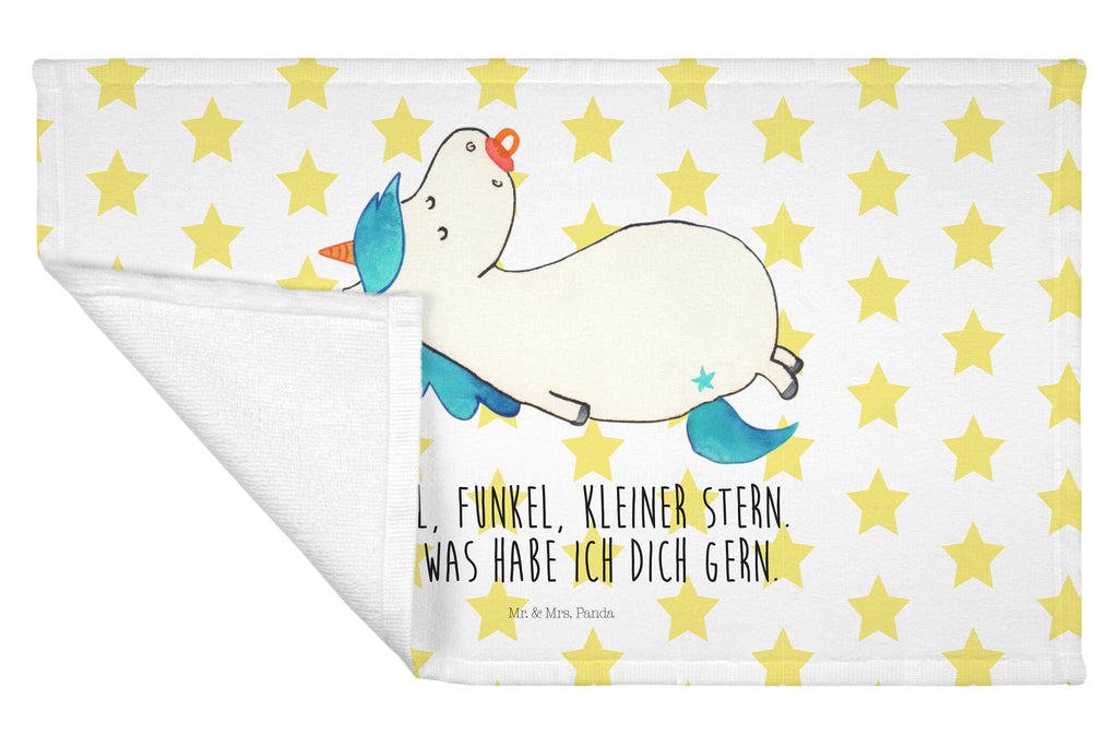 Handtuch Einhorn Schnullie Gästetuch, Reisehandtuch, Sport Handtuch, Frottier, Kinder Handtuch, Einhorn, Einhörner, Einhorn Deko, Pegasus, Unicorn, Baby, Kleinkind, Geburt, Geburtstag, Säugling, Schnuller, Geschenk Geburt, Mutter, Mama