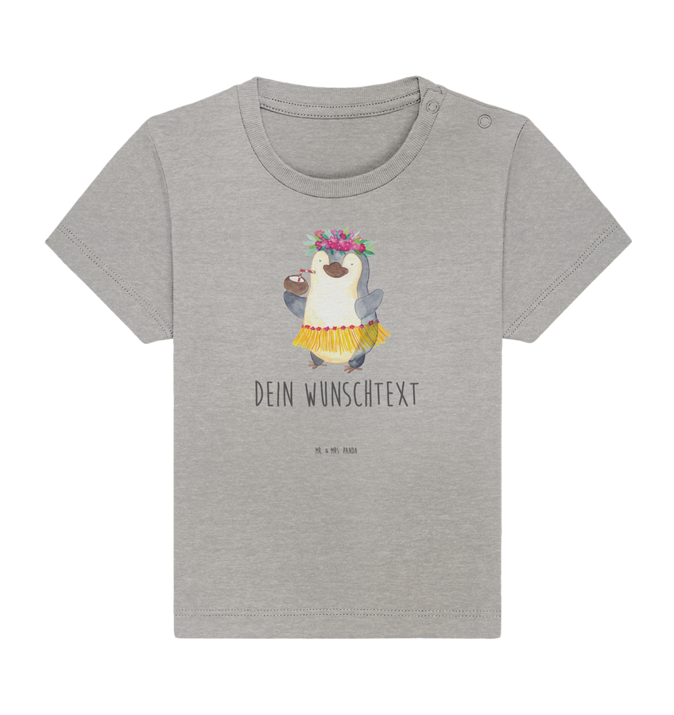 Personalisiertes Baby Shirt Pinguin Kokosnuss Personalisiertes Baby T-Shirt, Personalisiertes Jungen Baby T-Shirt, Personalisiertes Mädchen Baby T-Shirt, Personalisiertes Shirt, Pinguin, Aloha, Hawaii, Urlaub, Kokosnuss, Pinguine