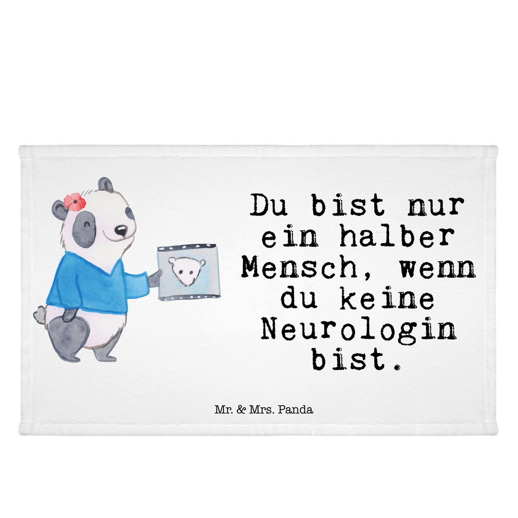 Handtuch Neurologin mit Herz Gästetuch, Reisehandtuch, Sport Handtuch, Frottier, Kinder Handtuch, Beruf, Ausbildung, Jubiläum, Abschied, Rente, Kollege, Kollegin, Geschenk, Schenken, Arbeitskollege, Mitarbeiter, Firma, Danke, Dankeschön, Neurologin, Neurologie, Mediziner, Medizinstudium