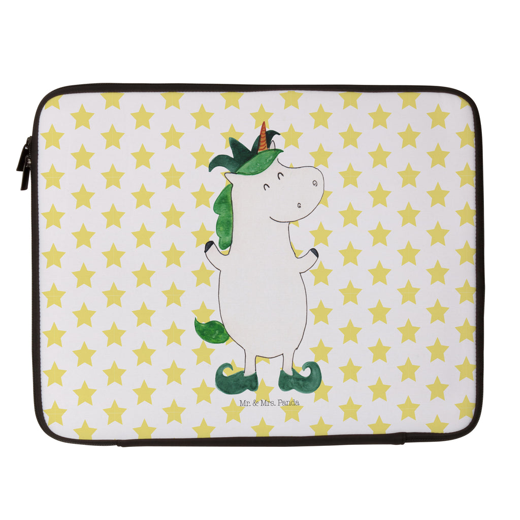 Notebook Tasche Einhorn Joker Notebook Tasche, Laptop, Computertasche, Tasche, Notebook-Tasche, Notebook-Reisehülle, Notebook Schutz, Einhorn, Einhörner, Einhorn Deko, Pegasus, Unicorn, Hofnarr, Kasper, Gaukler, Mittelalter