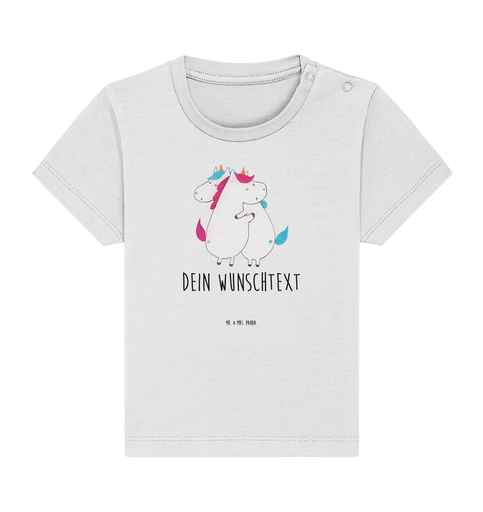 Personalisiertes Baby Shirt Einhörner Umarmen Personalisiertes Baby T-Shirt, Personalisiertes Jungen Baby T-Shirt, Personalisiertes Mädchen Baby T-Shirt, Personalisiertes Shirt, Einhorn, Einhörner, Einhorn Deko, Pegasus, Unicorn, Freundinnen, Freundin, BFF, Schwester, Schwestern, Familie, Geschwister, Sister, Liebe