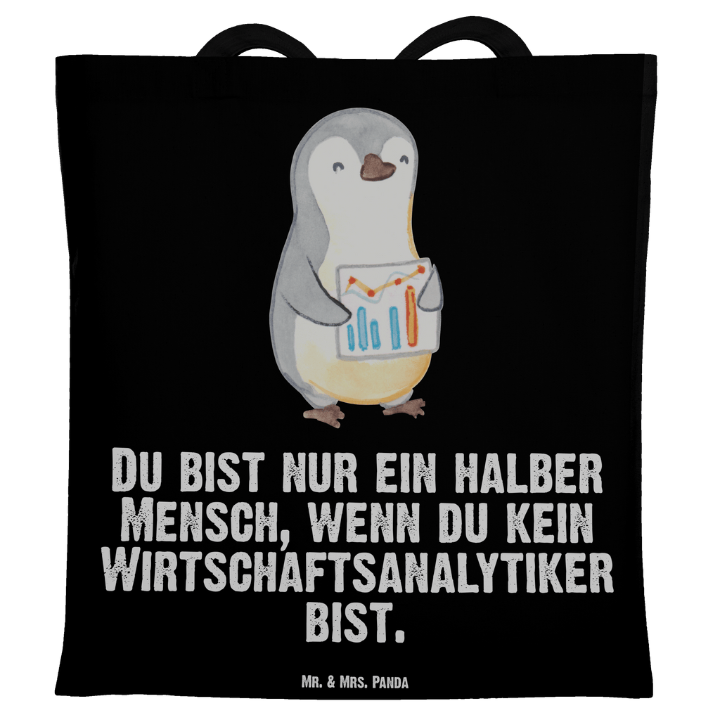 Tragetasche Wirtschaftsanalytiker mit Herz Beuteltasche, Beutel, Einkaufstasche, Jutebeutel, Stoffbeutel, Tasche, Shopper, Umhängetasche, Strandtasche, Schultertasche, Stofftasche, Tragetasche, Badetasche, Jutetasche, Einkaufstüte, Laptoptasche, Beruf, Ausbildung, Jubiläum, Abschied, Rente, Kollege, Kollegin, Geschenk, Schenken, Arbeitskollege, Mitarbeiter, Firma, Danke, Dankeschön