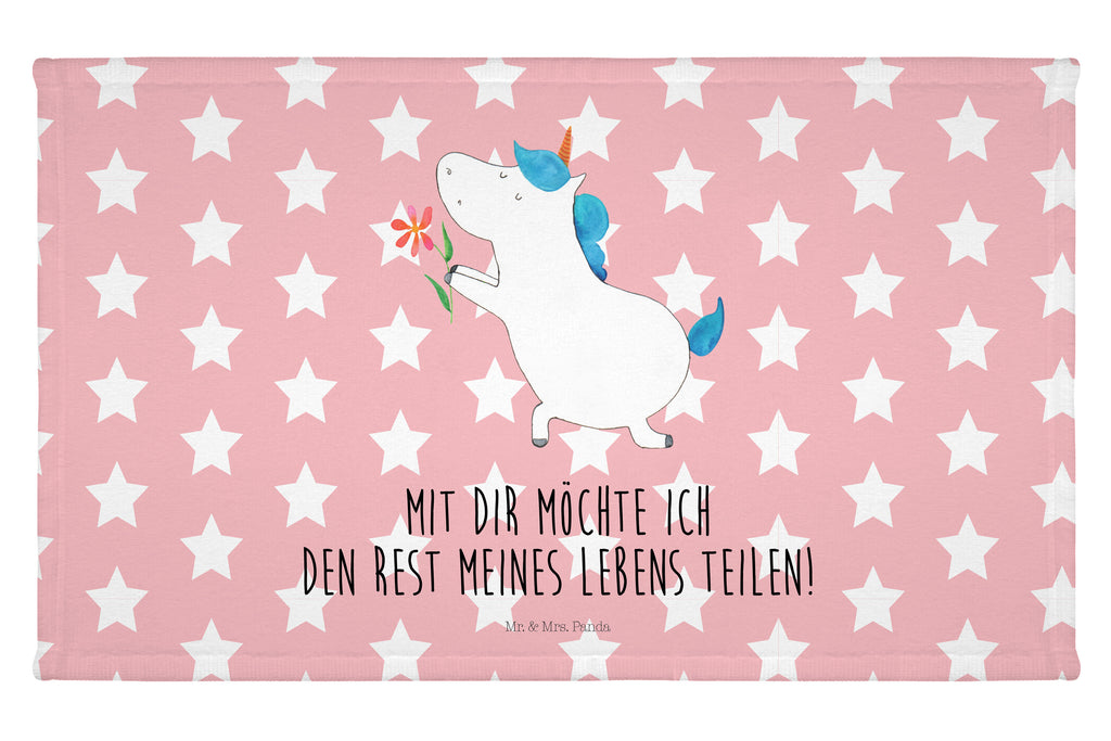 Handtuch Einhorn Blume Gästetuch, Reisehandtuch, Sport Handtuch, Frottier, Kinder Handtuch, Einhorn, Einhörner, Einhorn Deko, Pegasus, Unicorn, Liebe, Liebesbeweis, Antrag, Heiratsantrag, Verlobung, Ehepaar, Pärchen, Partner, Freund, Freundin, Ehe, heiraten