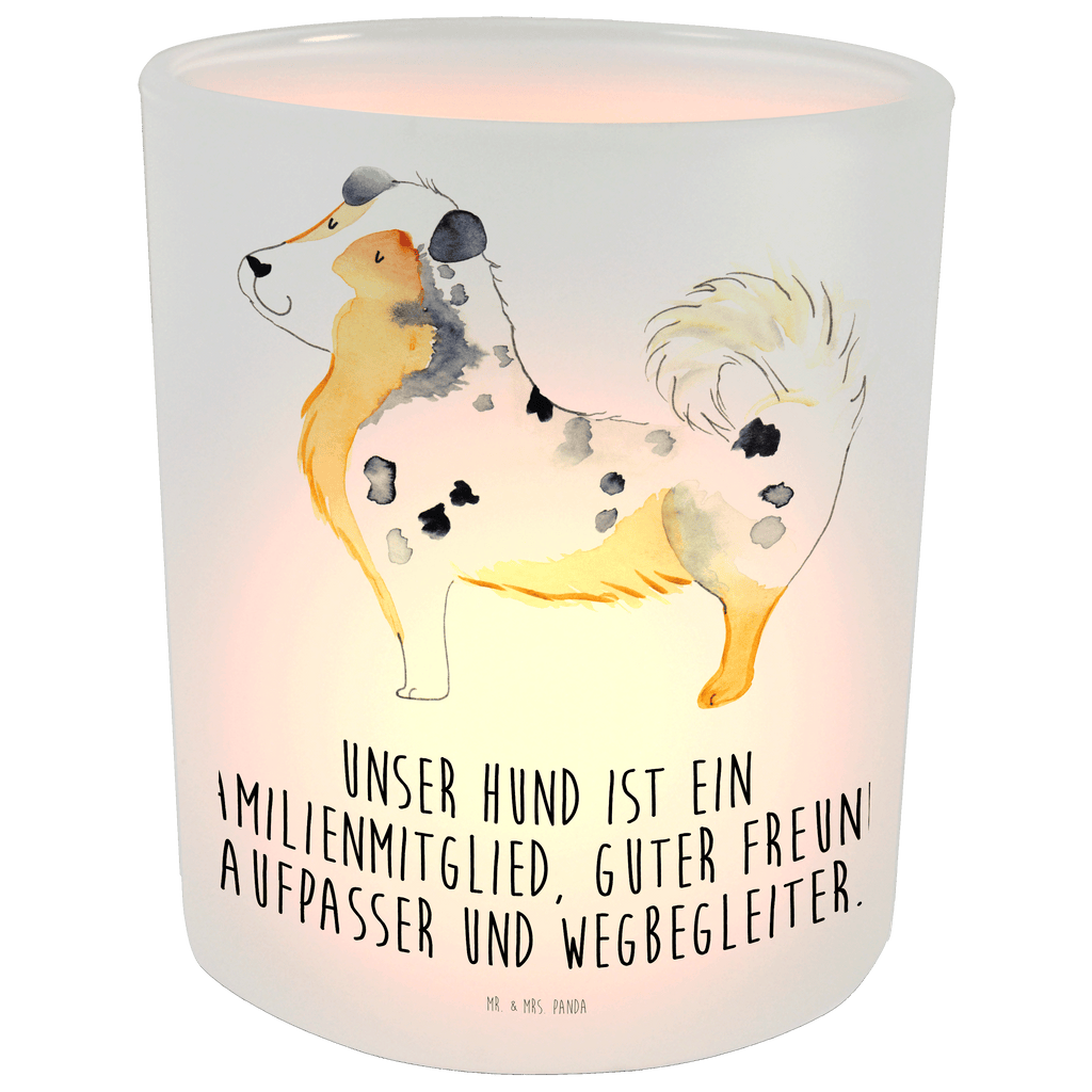 Windlicht Hund Australien Shepherd Windlicht Glas, Teelichtglas, Teelichthalter, Teelichter, Kerzenglas, Windlicht Kerze, Kerzenlicht, Hund, Hundemotiv, Haustier, Hunderasse, Tierliebhaber, Hundebesitzer, Sprüche, Australien Shepherd, Shepherd, Hundeliebe, Familienhund, Spruch