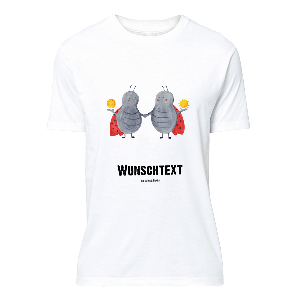 Personalisiertes T-Shirt Sternzeichen Zwilling T-Shirt Personalisiert, T-Shirt mit Namen, T-Shirt mit Aufruck, Männer, Frauen, Wunschtext, Bedrucken, Tierkreiszeichen, Sternzeichen, Horoskop, Astrologie, Aszendent, Zwillinge, Zwilling Geschenk, Zwilling Sternzeichen, Geburtstag Mai, Geschenk Mai, Geschenk Juni, Marienkäfer, Glückskäfer, Zwillingsbruder, Zwillingsschwester