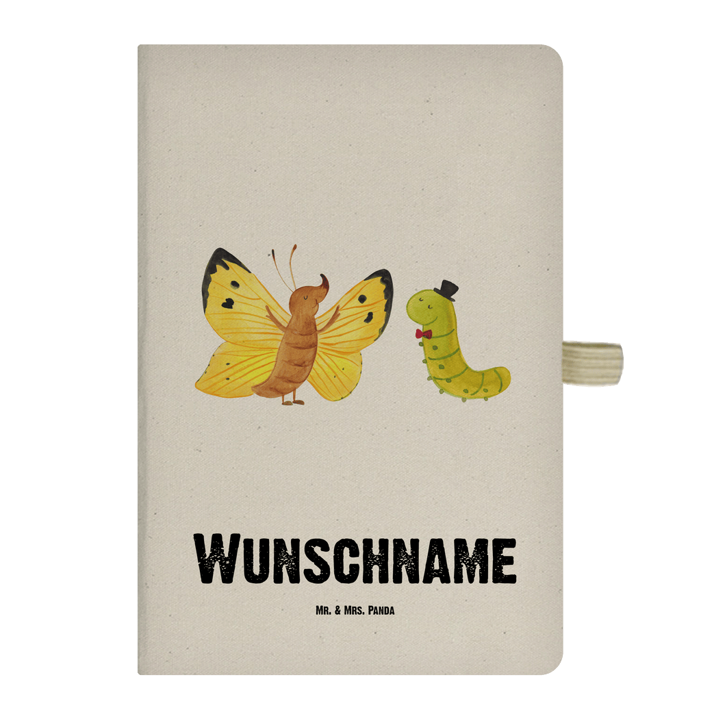 DIN A4 Personalisiertes Notizbuch Raupe & Schmetterling Personalisiertes Notizbuch, Notizbuch mit Namen, Notizbuch bedrucken, Personalisierung, Namensbuch, Namen, Tiermotive, Gute Laune, lustige Sprüche, Tiere, Raupe, Schmetterling, Zitronenfalter, Entwicklung, Erwachsen werden, Kokon, Hut, Hütchen, Schönheit, Aufwachsen