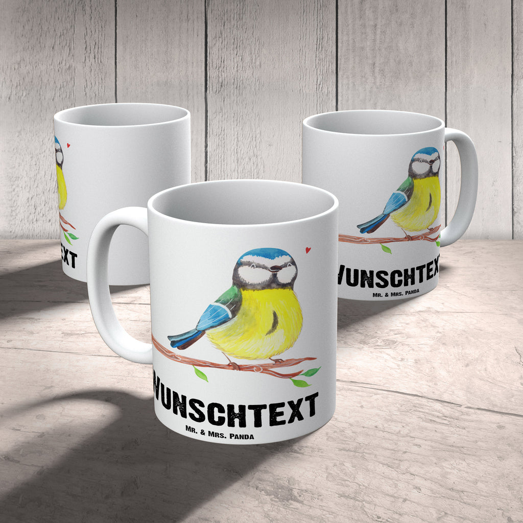 Personalisierte Tasse Vogel Blaumeise Personalisierte Tasse, Namenstasse, Wunschname, Personalisiert, Tasse, Namen, Drucken, Tasse mit Namen, Ostern, Osterhase, Ostergeschenke, Osternest, Osterdeko, Geschenke zu Ostern, Ostern Geschenk, Ostergeschenke Kinder, Ostern Kinder, Ostergrüße, Blaumeise, Vogel, liebe Grüße, Frühling, Frühlingsgefühle, Osterzeit