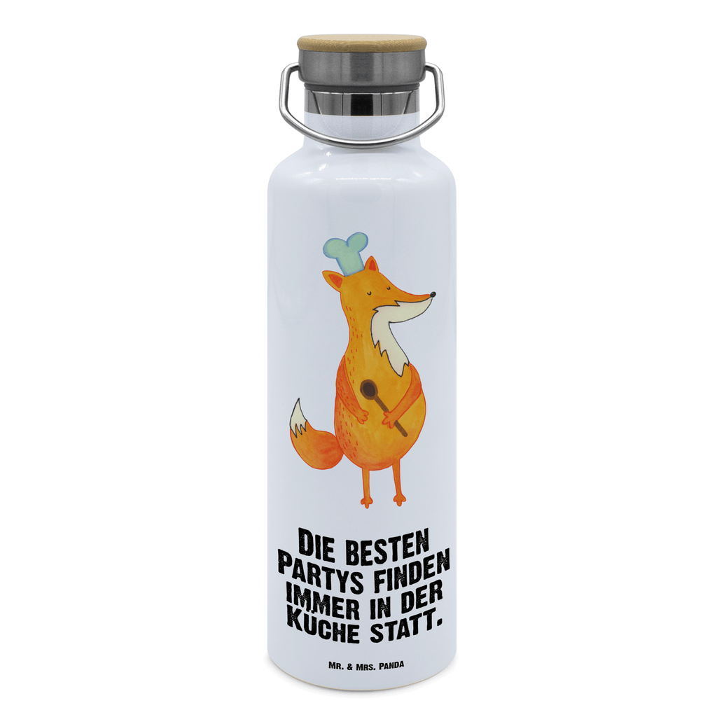 Trinkflasche Fuchs Koch Thermosflasche, Isolierflasche, Edelstahl, Trinkflasche, isoliert, Wamrhaltefunktion, Sportflasche, Flasche zum Sport, Sportlerflasche, Fuchs, Füchse, Koch Geschenk, Küche Spruch, Küche Deko, Köche, Bäcker, Party Spruch, Spruch lustig, witzig