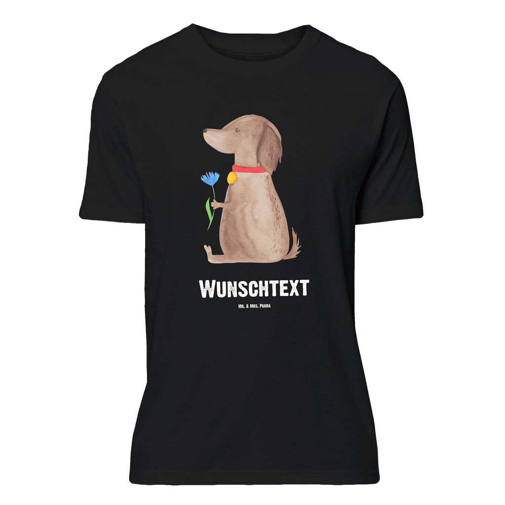 Personalisiertes T-Shirt Hund Blume T-Shirt Personalisiert, T-Shirt mit Namen, T-Shirt mit Aufruck, Männer, Frauen, Wunschtext, Bedrucken, Hund, Hundemotiv, Haustier, Hunderasse, Tierliebhaber, Hundebesitzer, Sprüche, Hunde, Frauchen, Hundeliebe