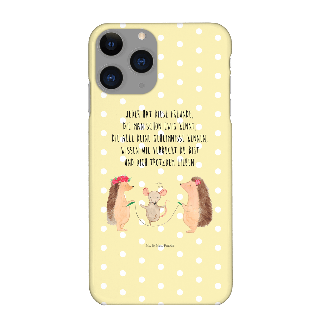 Handyhülle Igel Seilhüpfen Handyhülle, Handycover, Cover, Handy, Hülle, Iphone 10, Iphone X, Tiermotive, Gute Laune, lustige Sprüche, Tiere, Igel, Maus, Seilspringen, Seilhüpfen, Kinder, Kindergarten