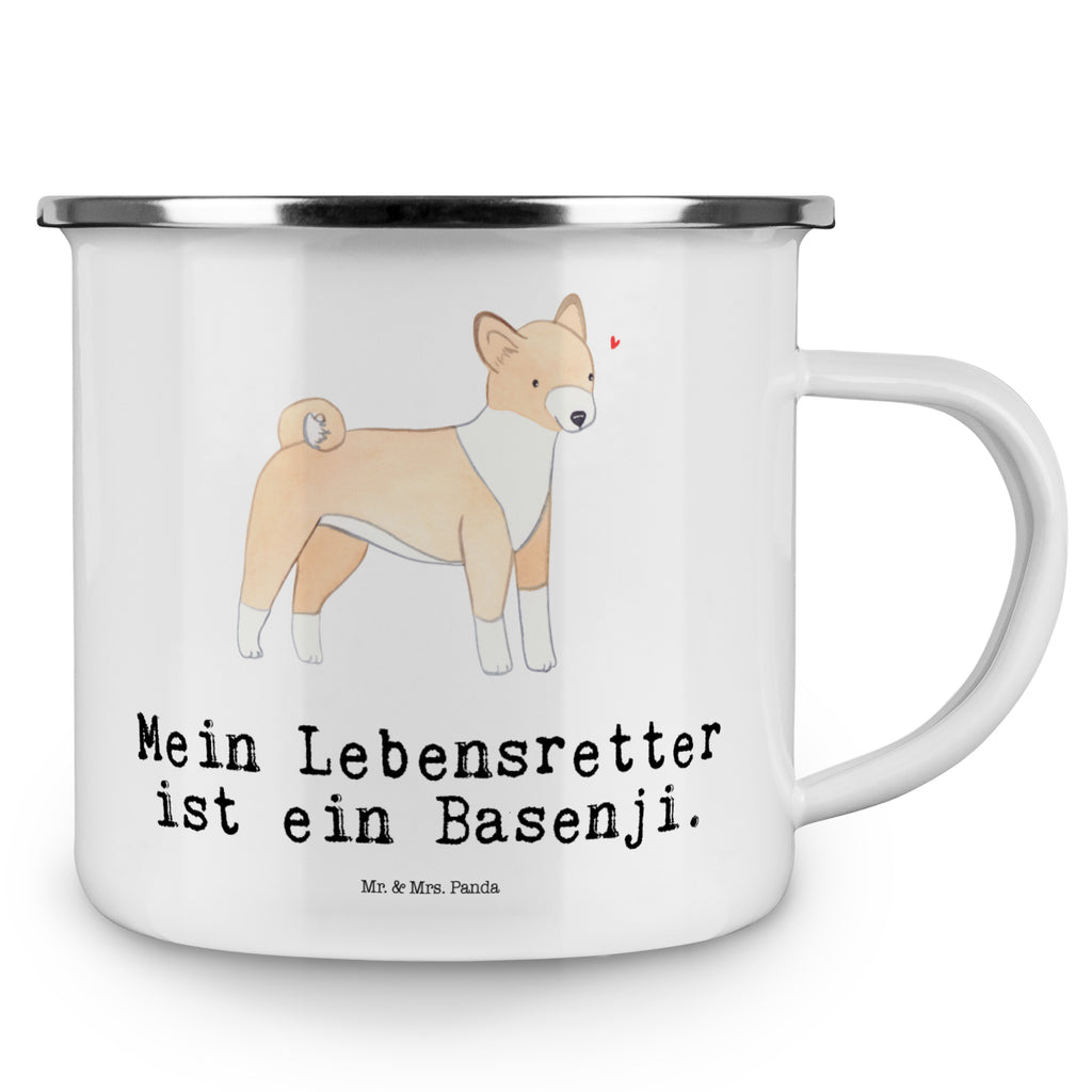 Camping Emaille Tasse Basenji Lebensretter Campingtasse, Trinkbecher, Metalltasse, Outdoor Tasse, Emaille Trinkbecher, Blechtasse Outdoor, Emaille Campingbecher, Edelstahl Trinkbecher, Metalltasse für Camping, Kaffee Blechtasse, Camping Tasse Metall, Hund, Hunderasse, Rassehund, Hundebesitzer, Geschenk, Tierfreund, Schenken, Welpe, Kongo-Terrier, Basenji