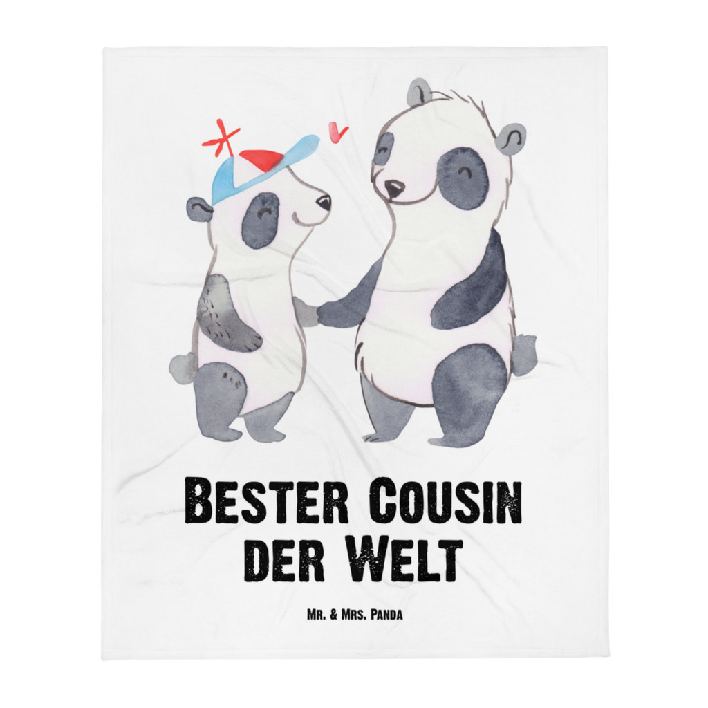 Kuscheldecke Panda Bester Cousin der Welt Decke, Wohndecke, Tagesdecke, Wolldecke, Sofadecke, für, Dankeschön, Geschenk, Schenken, Geburtstag, Geburtstagsgeschenk, Geschenkidee, Danke, Bedanken, Mitbringsel, Freude machen, Geschenktipp, Cousin, Kousin, Vetter, Sohn von Onkel, Sohn von Tante, Familie, Verwandtschaft, Cousine