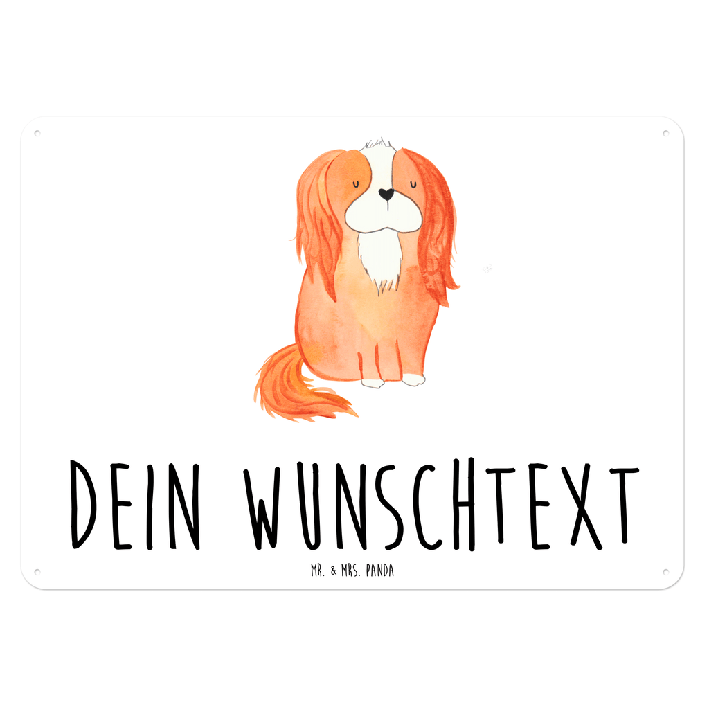 Personalisiertes Blechschild Hund Cavalier King Charles Spaniel Blechschild, Metallschild, Geschenk Schild, Schild, Magnet-Metall-Schild, Deko Schild, Wandschild, Wand-Dekoration, Türschild, Hund, Hundemotiv, Haustier, Hunderasse, Tierliebhaber, Hundebesitzer, Sprüche, Cavalier King Charles Spaniel, Cockerspaniel, Spaniel, Spruch, schönster Hund