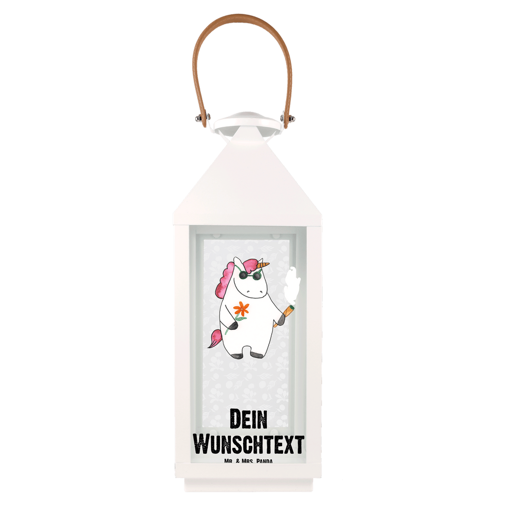 Personalisierte Deko Laterne Einhorn Woodstock Gartenlampe, Gartenleuchte, Gartendekoration, Gartenlicht, Laterne kleine Laternen, XXL Laternen, Laterne groß, Einhorn, Einhörner, Einhorn Deko, Pegasus, Unicorn, Kiffen, Joint, Zigarette, Alkohol, Party, Spaß. lustig, witzig, Woodstock