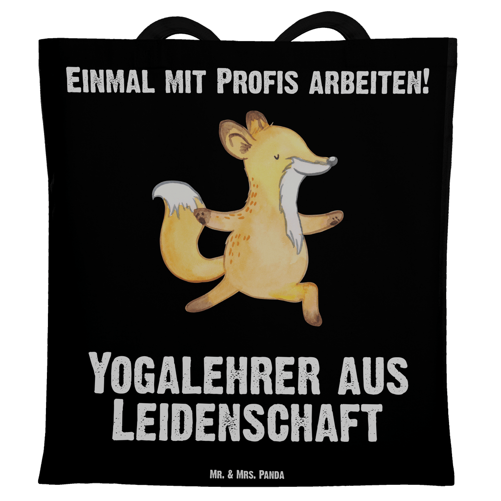 Tragetasche Yogalehrer aus Leidenschaft Beuteltasche, Beutel, Einkaufstasche, Jutebeutel, Stoffbeutel, Tasche, Shopper, Umhängetasche, Strandtasche, Schultertasche, Stofftasche, Tragetasche, Badetasche, Jutetasche, Einkaufstüte, Laptoptasche, Beruf, Ausbildung, Jubiläum, Abschied, Rente, Kollege, Kollegin, Geschenk, Schenken, Arbeitskollege, Mitarbeiter, Firma, Danke, Dankeschön