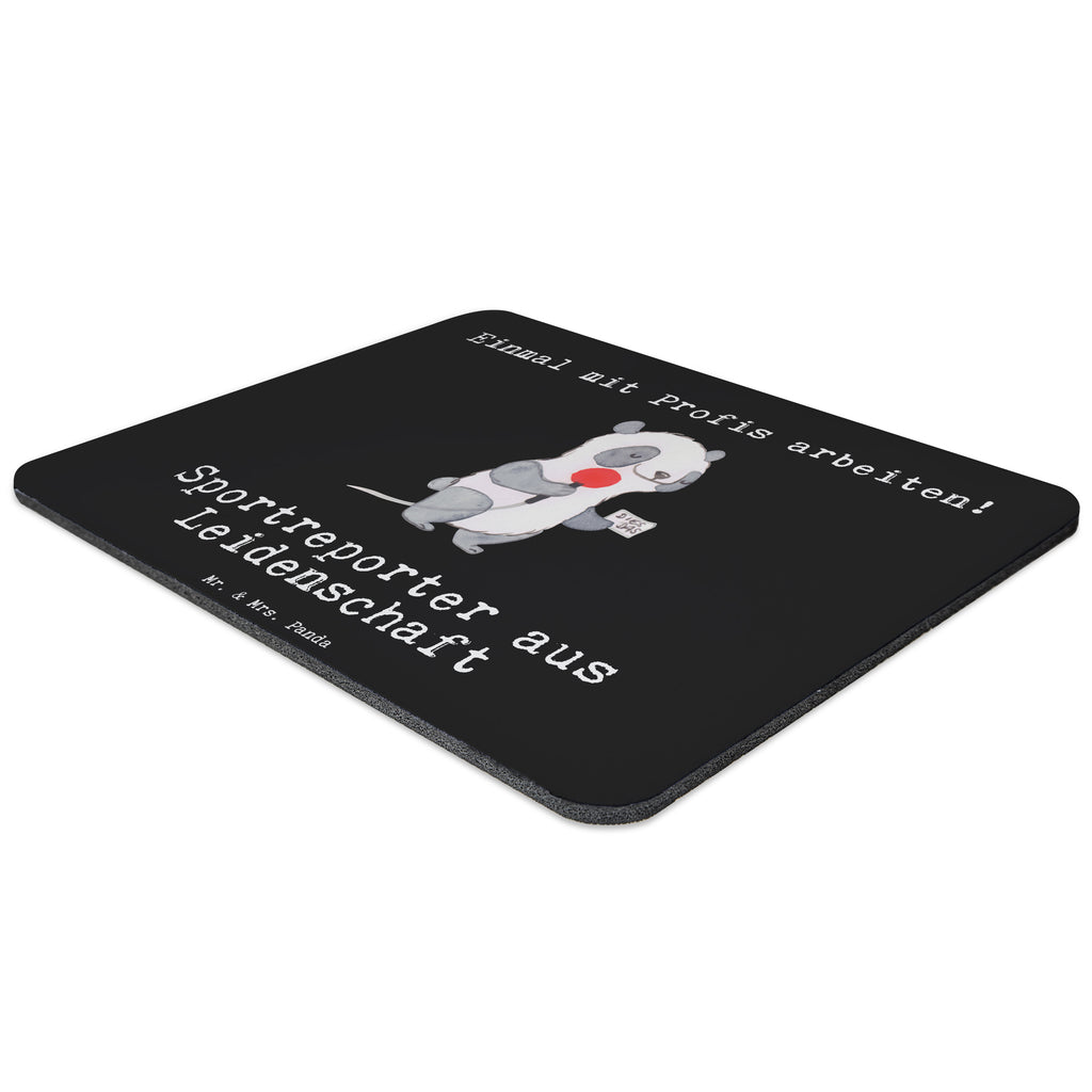 Mauspad Sportreporter aus Leidenschaft Mousepad, Computer zubehör, Büroausstattung, PC Zubehör, Arbeitszimmer, Mauspad, Einzigartiges Mauspad, Designer Mauspad, Mausunterlage, Mauspad Büro, Beruf, Ausbildung, Jubiläum, Abschied, Rente, Kollege, Kollegin, Geschenk, Schenken, Arbeitskollege, Mitarbeiter, Firma, Danke, Dankeschön