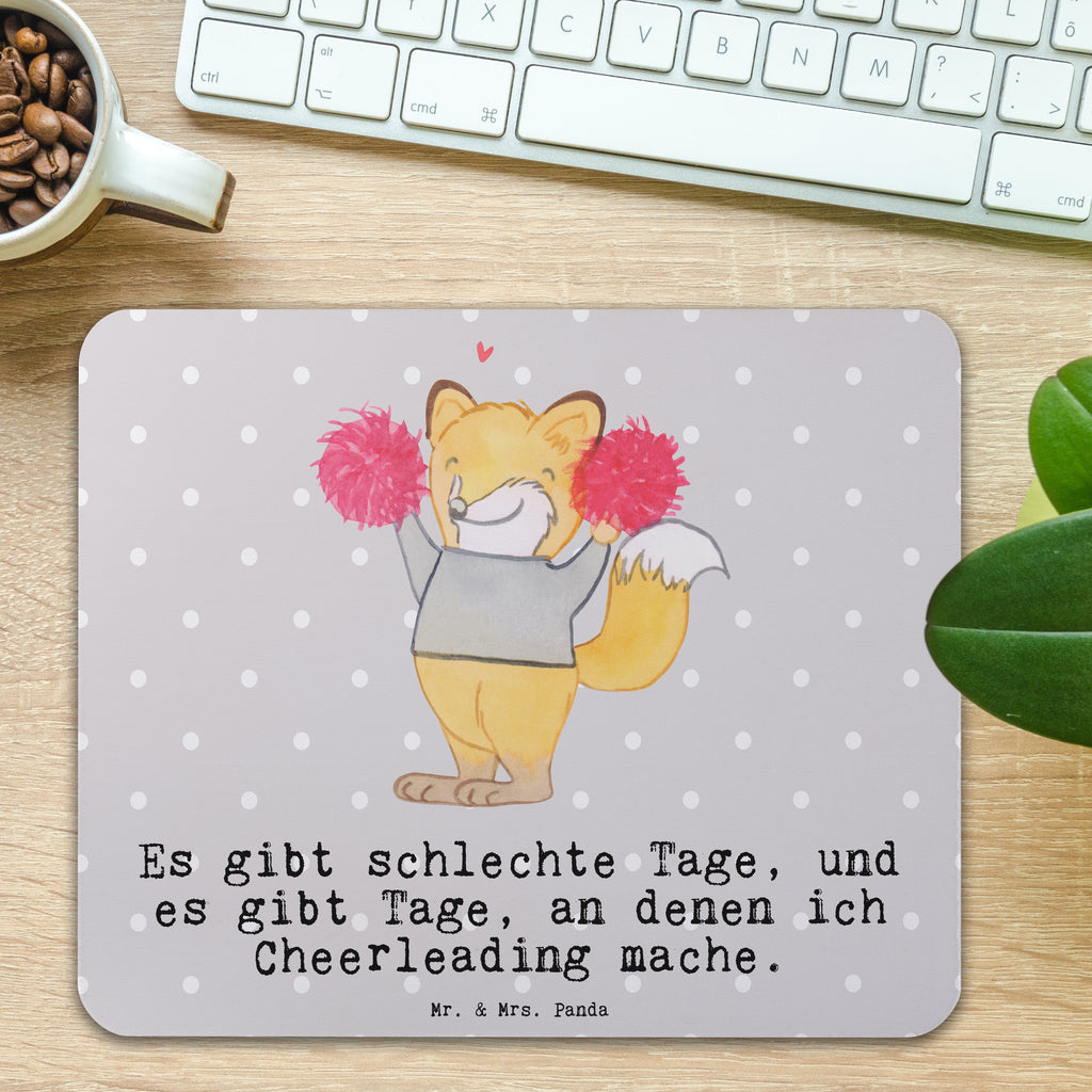 Mauspad Fuchs Cheerleader Tage Mousepad, Computer zubehör, Büroausstattung, PC Zubehör, Arbeitszimmer, Mauspad, Einzigartiges Mauspad, Designer Mauspad, Mausunterlage, Mauspad Büro, Geschenk, Sport, Sportart, Hobby, Schenken, Danke, Dankeschön, Auszeichnung, Gewinn, Sportler, Cheerleader, Cheerleading, Turnen, Turn Club, Turniere