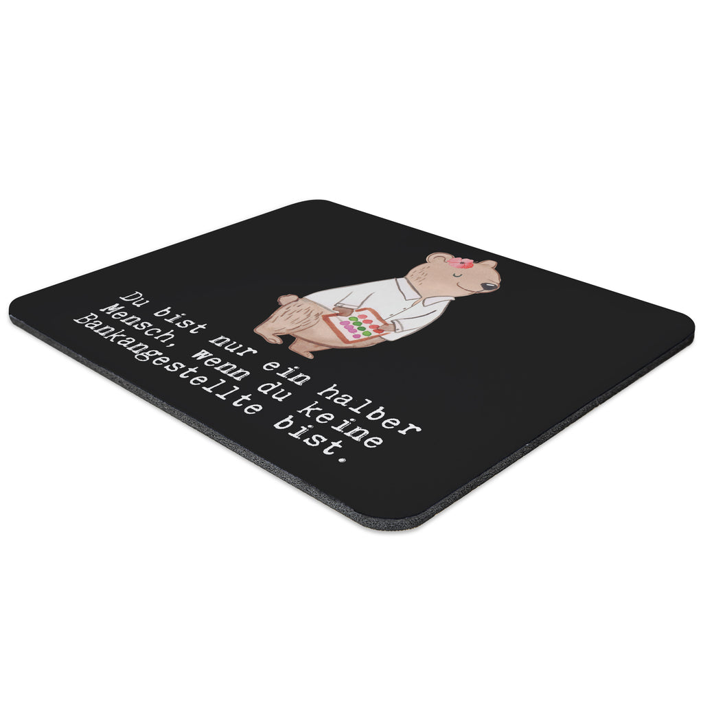 Mauspad Bankangestellte mit Herz Mousepad, Computer zubehör, Büroausstattung, PC Zubehör, Arbeitszimmer, Mauspad, Einzigartiges Mauspad, Designer Mauspad, Mausunterlage, Mauspad Büro, Beruf, Ausbildung, Jubiläum, Abschied, Rente, Kollege, Kollegin, Geschenk, Schenken, Arbeitskollege, Mitarbeiter, Firma, Danke, Dankeschön, Bankangestellte, Bankfachfrau, Bänkerin, Bankberaterin