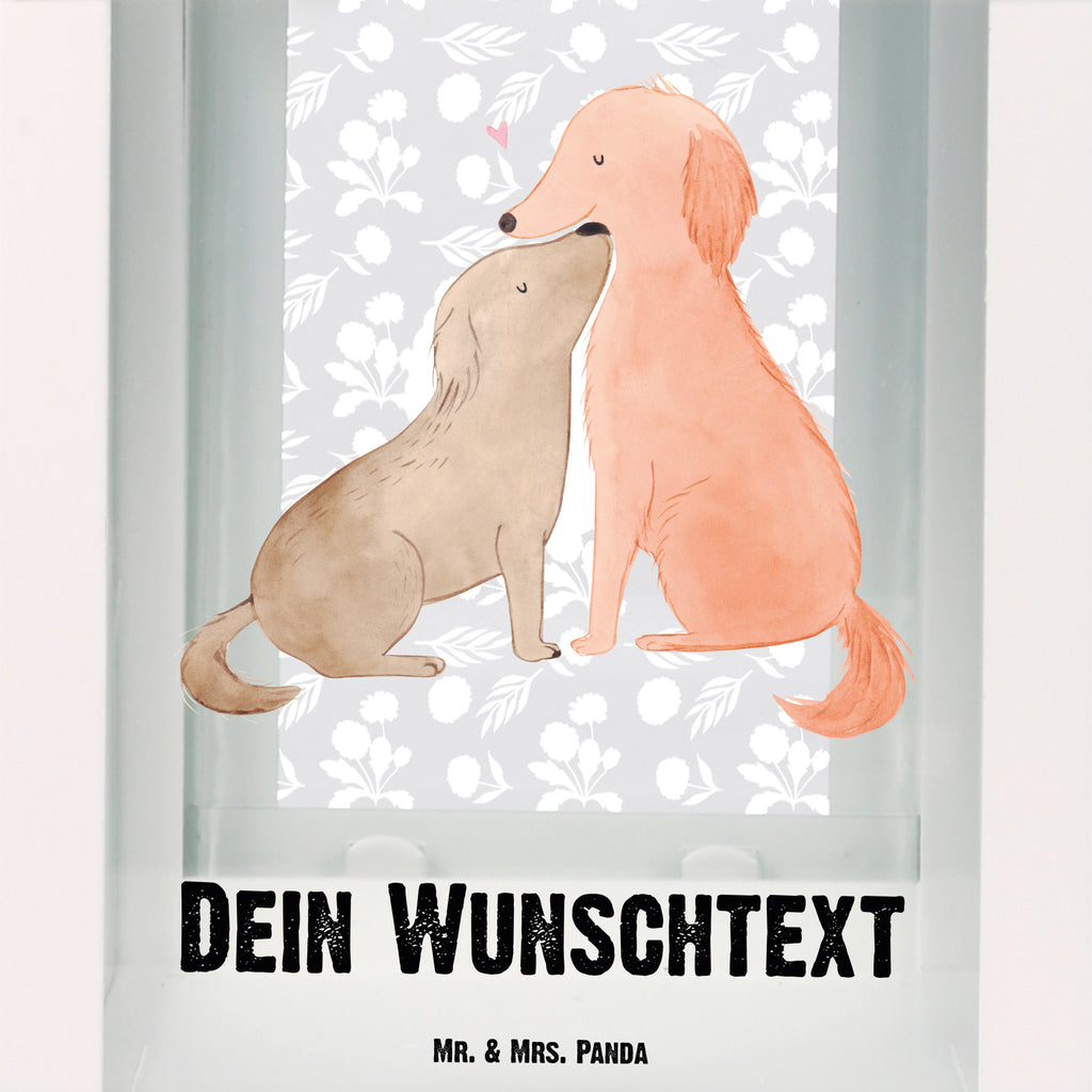 Personalisierte Deko Laterne Hunde Liebe Gartenlampe, Gartenleuchte, Gartendekoration, Gartenlicht, Laterne  kleine Laternen, XXL Laternen, Laterne groß, Hund, Hundemotiv, Haustier, Hunderasse, Tierliebhaber, Hundebesitzer, Sprüche, Liebe, Hund. Hunde, Kuss, Vertrauen, Kuscheln, Herz