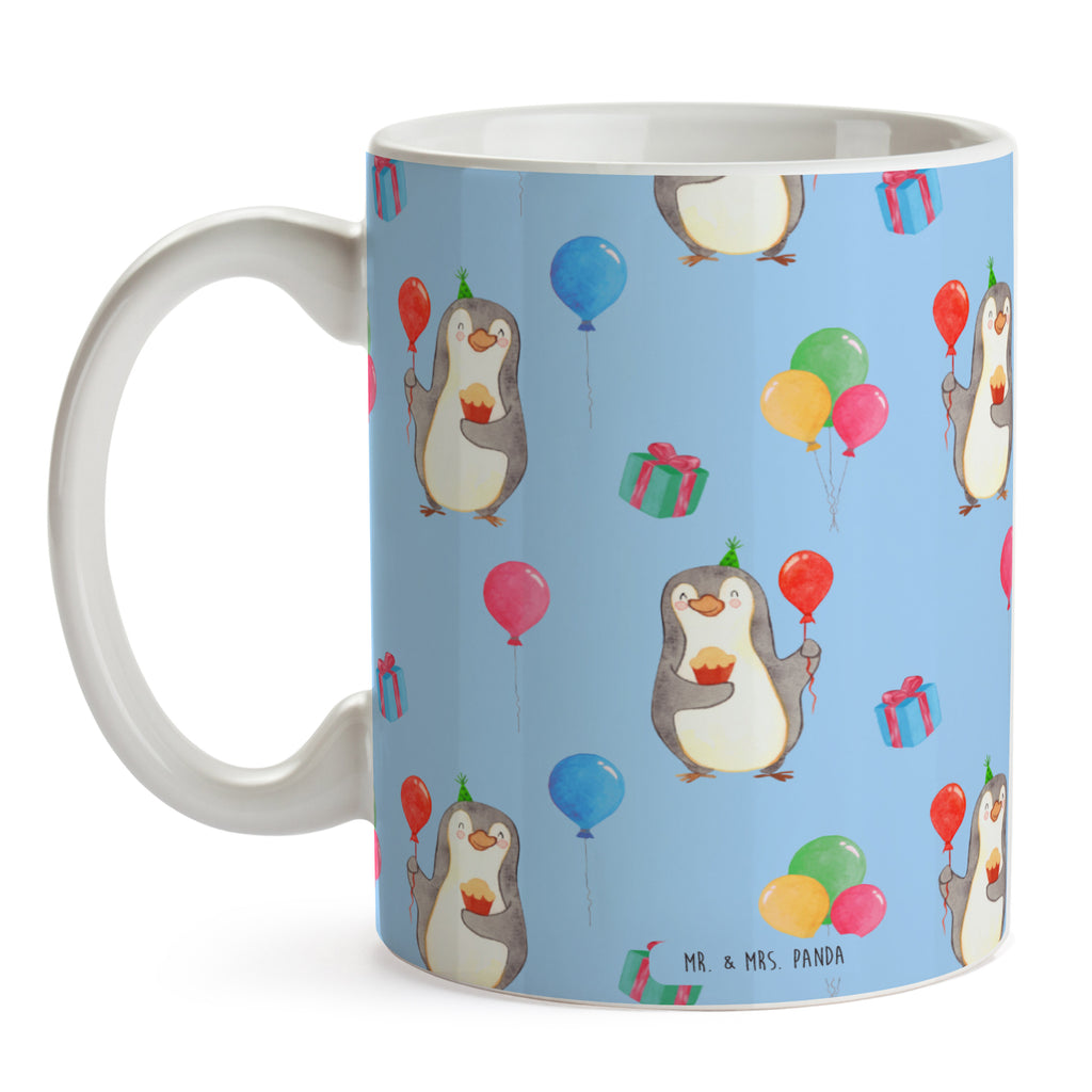 Tasse Pinguin Geburtstag Muster Tasse, Kaffeetasse, Teetasse, Becher, Kaffeebecher, Teebecher, Keramiktasse, Porzellantasse, Büro Tasse, Geschenk Tasse, Tasse Sprüche, Tasse Motive, Kaffeetassen, Tasse bedrucken, Designer Tasse, Cappuccino Tassen, Schöne Teetassen, Geburtstag, Geburtstagsgeschenk, Geschenk, Party, Feiern, Geschenke, Torte, Kuchen