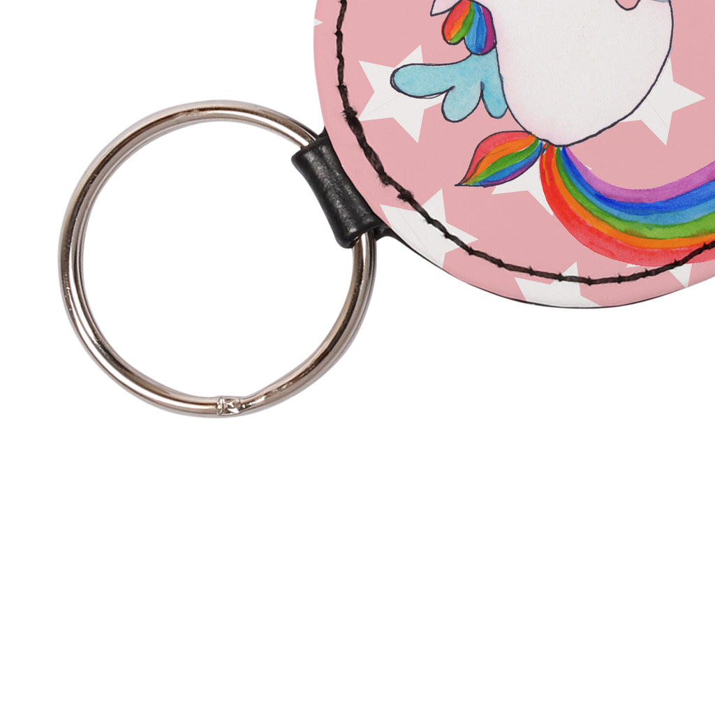 Rund Schlüsselanhänger Einhorn Pegasus Schlüsselanhänger, Anhänger, Taschenanhänger, Glücksbringer, Schutzengel, Einhorn, Einhörner, Einhorn Deko, Pegasus, Unicorn, Regenbogen, Spielen, Realität, Glitzer, Erwachsenwerden