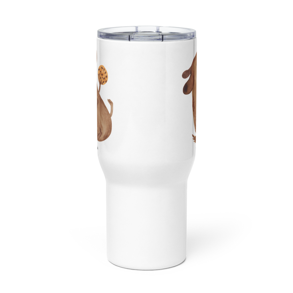 XXL Thermobecher Hund Keks Thermobecher, XL Thermobecher, Reisebecher, XL Reisetasse, Großer Thermobecher, Autobecher, Jumbo Becher, Hund, Hundemotiv, Haustier, Hunderasse, Tierliebhaber, Hundebesitzer, Sprüche, Hundekekse, Leckerli, Hundeleckerli, Hundesnacks