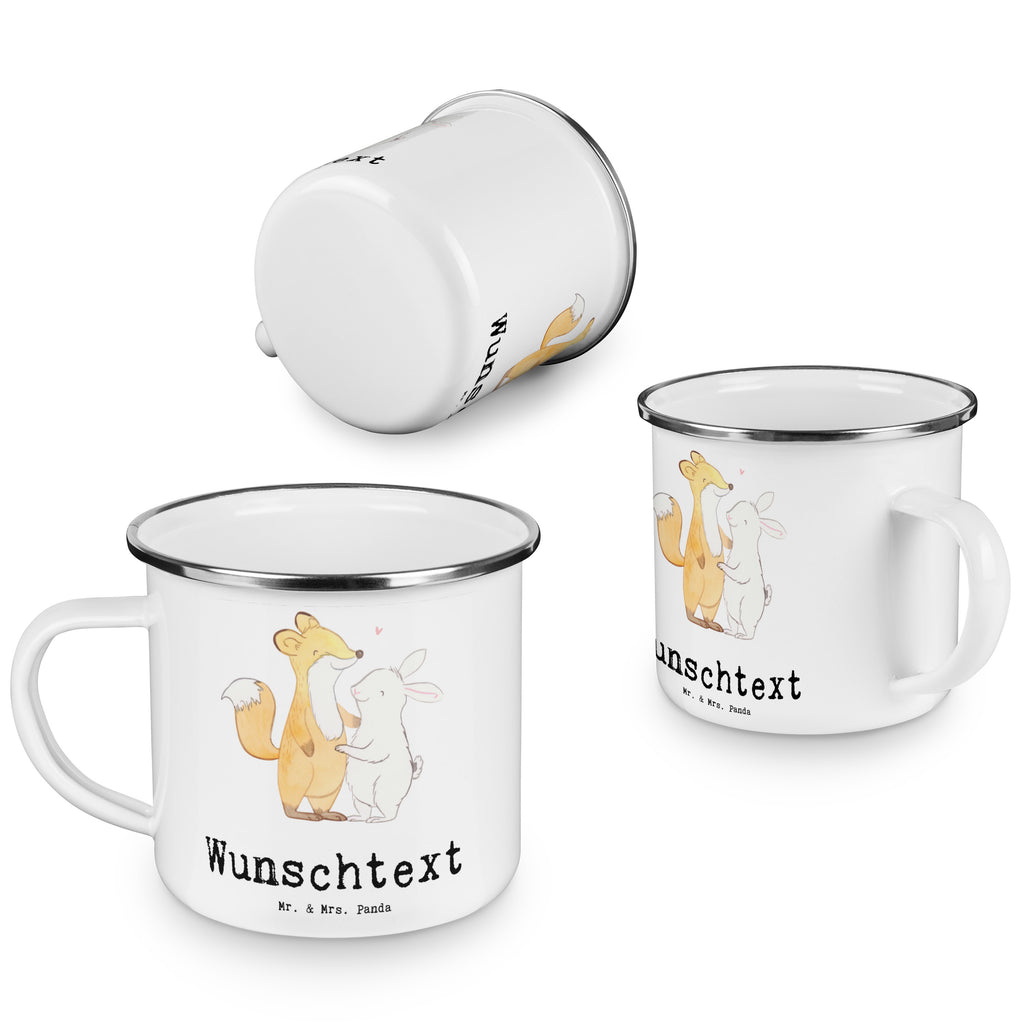 Personalisierte Emaille Tasse Fuchs Hase Freunde treffen Tage Emaille Tasse personalisiert, Emaille Tasse mit Namen, Campingtasse personalisiert, Namenstasse, Campingtasse bedrucken, Campinggeschirr personalsisert, tasse mit namen, personalisierte tassen, personalisierte tasse, tasse selbst gestalten, tasse bedrucken, tassen bedrucken, Geschenk, Sport, Sportart, Hobby, Schenken, Danke, Dankeschön, Auszeichnung, Gewinn, Sportler, Freunde treffen