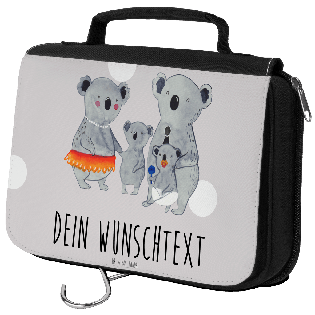 Personalisierter Kulturbeutel Koala Familie Personalisierter Kulturbeutel, Personalisierte Waschtasche, Personalisierte Kosmetiktasche, Damen, Herren, Personalisierte Aufbewahrungstasche, Personalisierte Schminktasche, Personalisierter Kosmetikbeutel, Personalisierter Organizer, Personalisierte Kulturtasche, Personalisierte Schminkutensil, Personalisierung, Wunschtext, Wunschname, Selbst bedrucken, Kulturbeutel mit Namen, Familie, Vatertag, Muttertag, Bruder, Schwester, Mama, Papa, Oma, Opa, Koala, Koalas, Family, Kinder, Geschwister, Familienleben