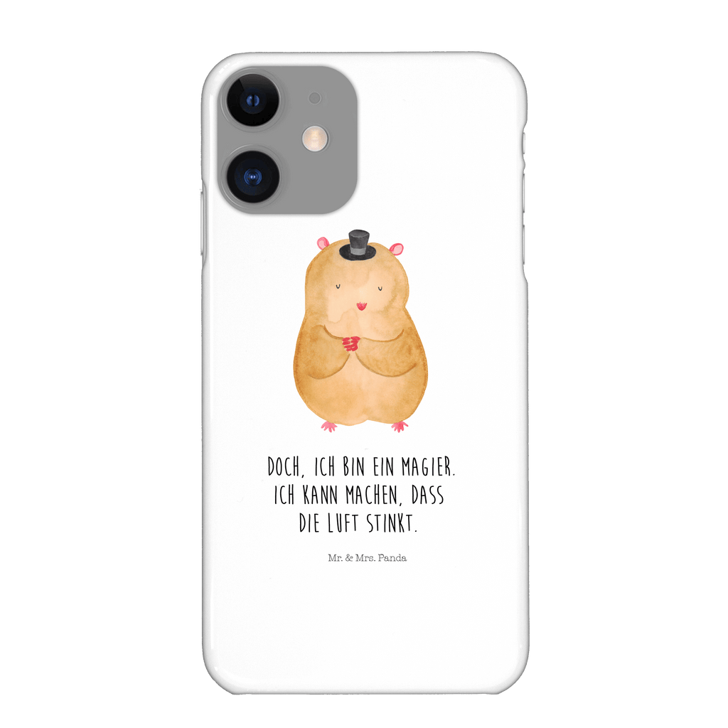 Handyhülle Hamster Hut Handyhülle, Handycover, Cover, Handy, Hülle, Iphone 10, Iphone X, Tiermotive, Gute Laune, lustige Sprüche, Tiere, Hamster, Hut, Magier, Zylinder, Zwerghamster, Zauberer