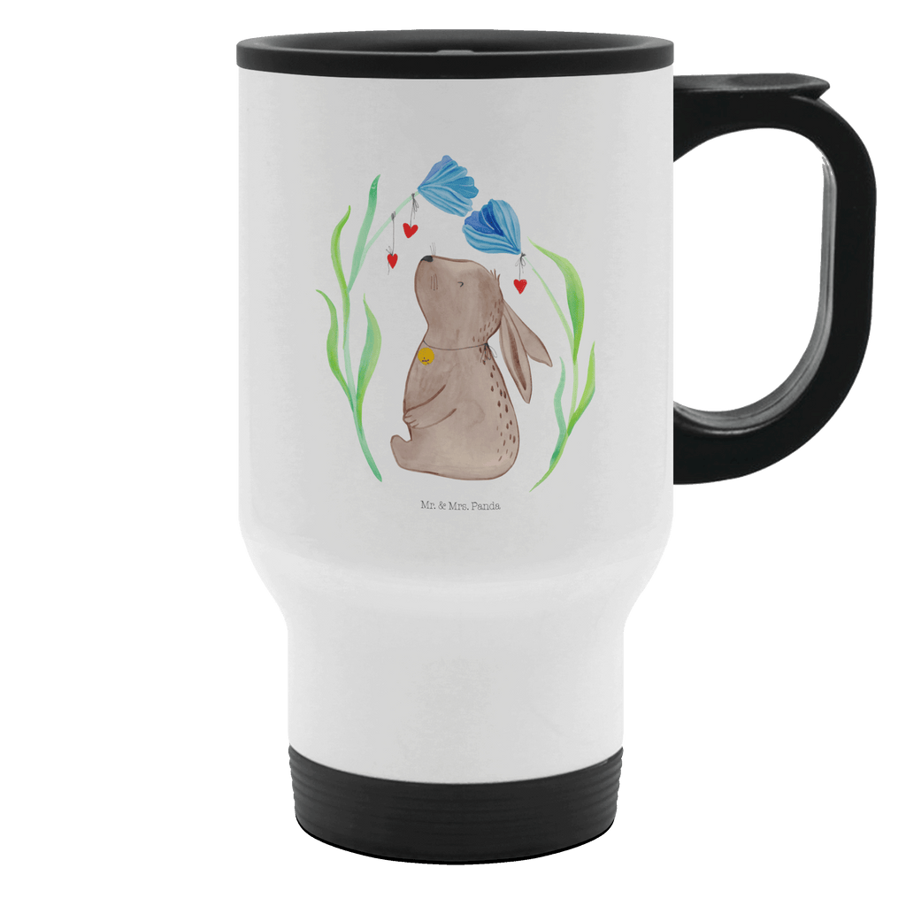 Thermobecher Hase Blume Thermobecher, To Go Becher, Thermotasse, Kaffeebecher, Isolierbecher, Thermobecher To Go, Warmhaltetasse, Edelstahlbecher, Reisebecher, Tasse mit Deckel, Thermobecher für 400 ml, Kaffeetasse zum Mitnehmen, Tasse zum Mitnehmen, Spülmaschinenfest, Ostern, Osterhase, Ostergeschenke, Osternest, Osterdeko, Geschenke zu Ostern, Ostern Geschenk, Ostergeschenke Kinder, Ostern Kinder, Hase, Kaninchen, Kind, Taufe, Taufgeschenk, Geburt, Schwangerschaft, erstes Kind, Kindergeburtstag, Geburtstag, Hoffnung, Träume