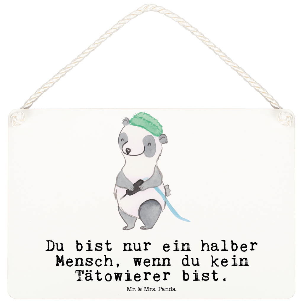 Deko Schild Tätowierer mit Herz Dekoschild, Deko Schild, Schild, Tür Schild, Türschild, Holzschild, Wandschild, Wanddeko, Beruf, Ausbildung, Jubiläum, Abschied, Rente, Kollege, Kollegin, Geschenk, Schenken, Arbeitskollege, Mitarbeiter, Firma, Danke, Dankeschön