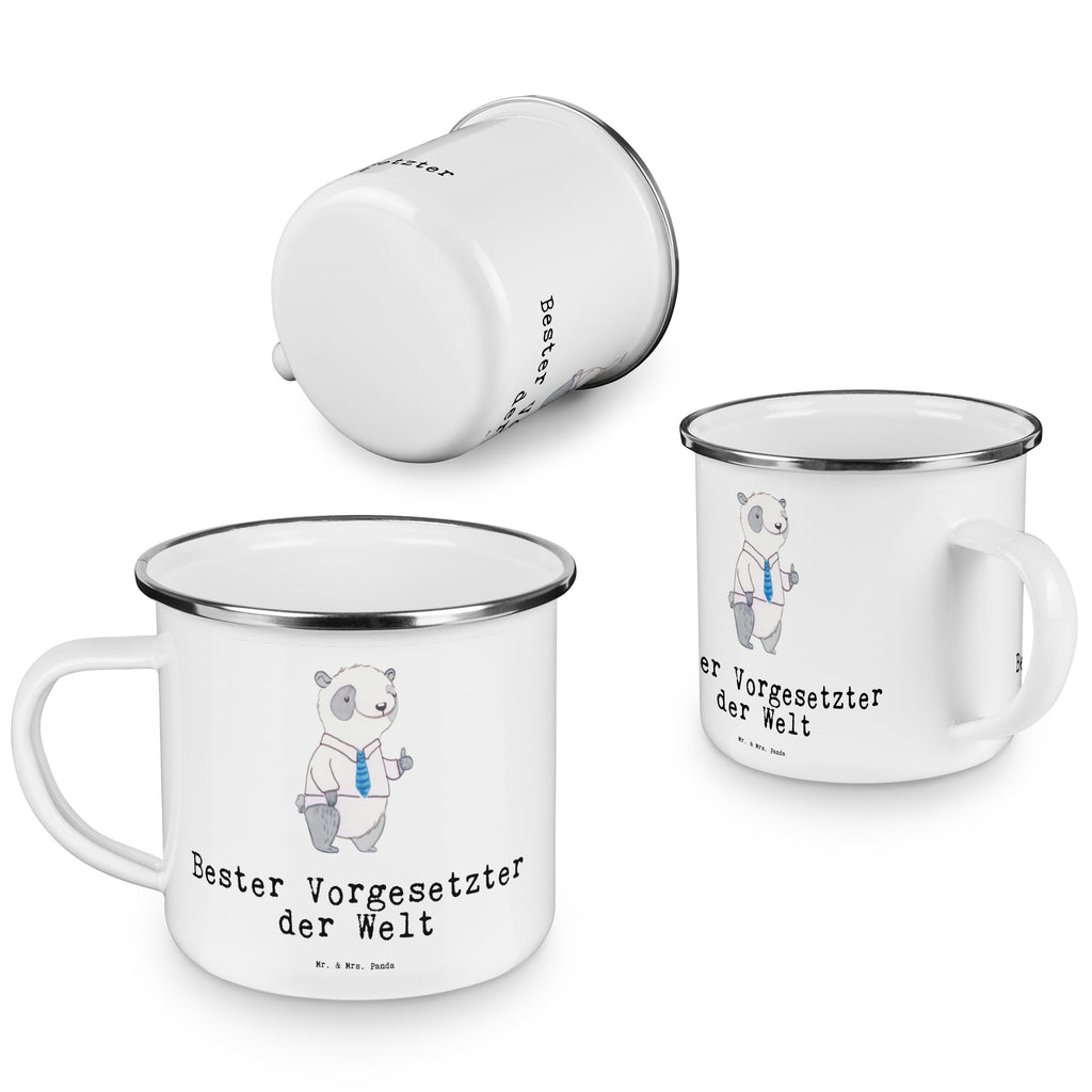 Camping Emaille Tasse Panda Bester Vorgesetzter der Welt Campingtasse, Trinkbecher, Metalltasse, Outdoor Tasse, Emaille Trinkbecher, Blechtasse Outdoor, Emaille Campingbecher, Edelstahl Trinkbecher, Metalltasse für Camping, Kaffee Blechtasse, Camping Tasse Metall, für, Dankeschön, Geschenk, Schenken, Geburtstag, Geburtstagsgeschenk, Geschenkidee, Danke, Bedanken, Mitbringsel, Freude machen, Geschenktipp, Chef, Boss, Abschiedsgeschenk, Abteilungsleiter, Kollege, Vorgesetzter, Vorgesetzte, Arbeit, Leiter, Arbeitgeber, Führungskraft