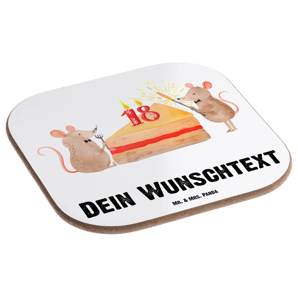 Personalisierte Untersetzer 18. Geburtstag Mäuse Kuchen Personalisierte Untersetzer, PErsonalisierte Bierdeckel, Personalisierte Glasuntersetzer, Peronalisierte Untersetzer Gläser, Personalisiert Getränkeuntersetzer, Untersetzer mit Namen, Bedrucken, Personalisieren, Namensaufdruck, Geburtstag, Geburtstagsgeschenk, Geschenk, Maus, Geburtstage, Happy Birthday, Geburtstagsfeier