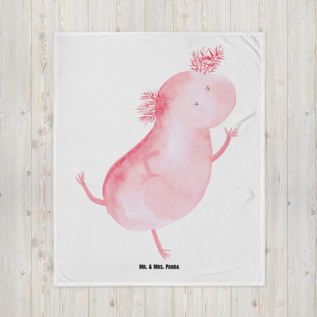 Babydecke Axolotl Tanzen Babydecke, Babygeschenk, Geschenk Geburt, Babyecke Kuscheldecke, Krabbeldecke, Axolotl, Molch, Axolot, Schwanzlurch, Lurch, Lurche, Dachschaden, Sterne, verrückt, Freundin, beste Freundin