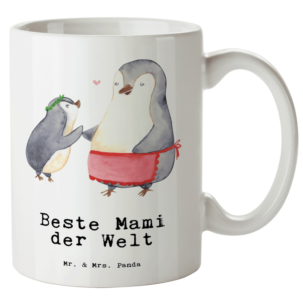 XL Tasse Pinguin Beste Mami der Welt XL Tasse, Große Tasse, Grosse Kaffeetasse, XL Becher, XL Teetasse, spülmaschinenfest, Jumbo Tasse, Groß, für, Dankeschön, Geschenk, Schenken, Geburtstag, Geburtstagsgeschenk, Geschenkidee, Danke, Bedanken, Mitbringsel, Freude machen, Geschenktipp, Mama, Mami, Mutter, Muttertag, Mutti, Ma, Tochter, Sohn, Beste Mama, Beste, Supermama