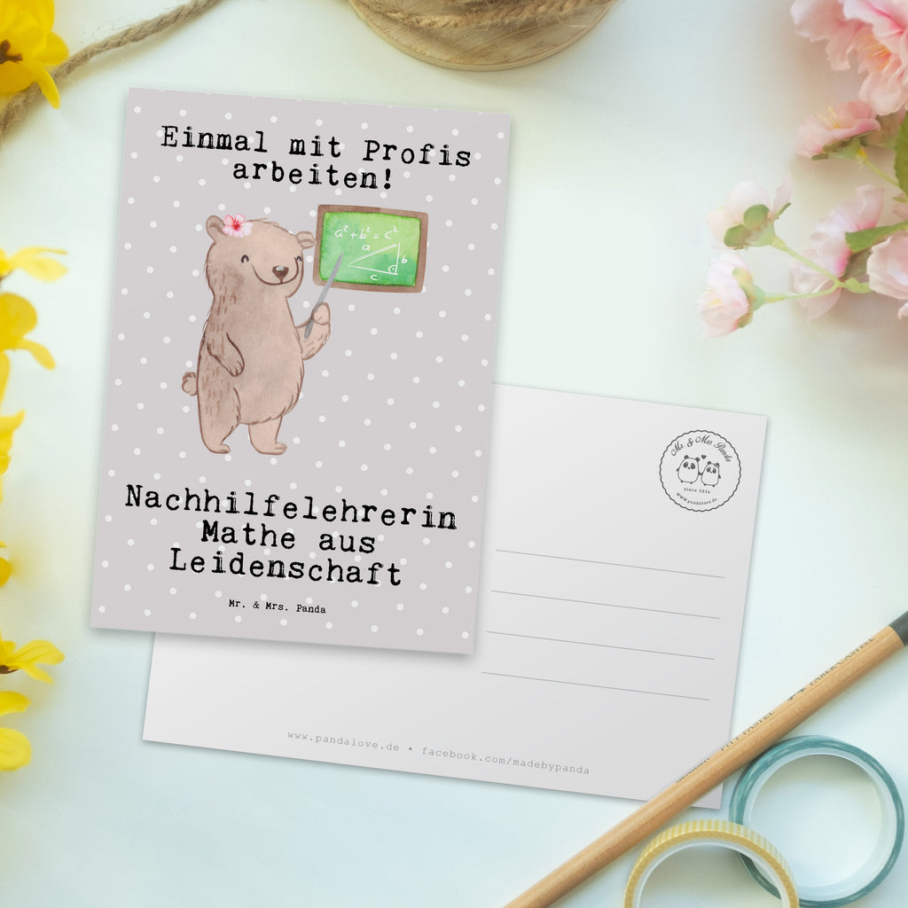 Postkarte Nachhilfelehrerin Mathe aus Leidenschaft Postkarte, Karte, Geschenkkarte, Grußkarte, Einladung, Ansichtskarte, Geburtstagskarte, Einladungskarte, Dankeskarte, Ansichtskarten, Einladung Geburtstag, Einladungskarten Geburtstag, Beruf, Ausbildung, Jubiläum, Abschied, Rente, Kollege, Kollegin, Geschenk, Schenken, Arbeitskollege, Mitarbeiter, Firma, Danke, Dankeschön, Mathematik Nachhilfelehrerin, Mathe Nachhilfe, Nachhilfeunterrricht