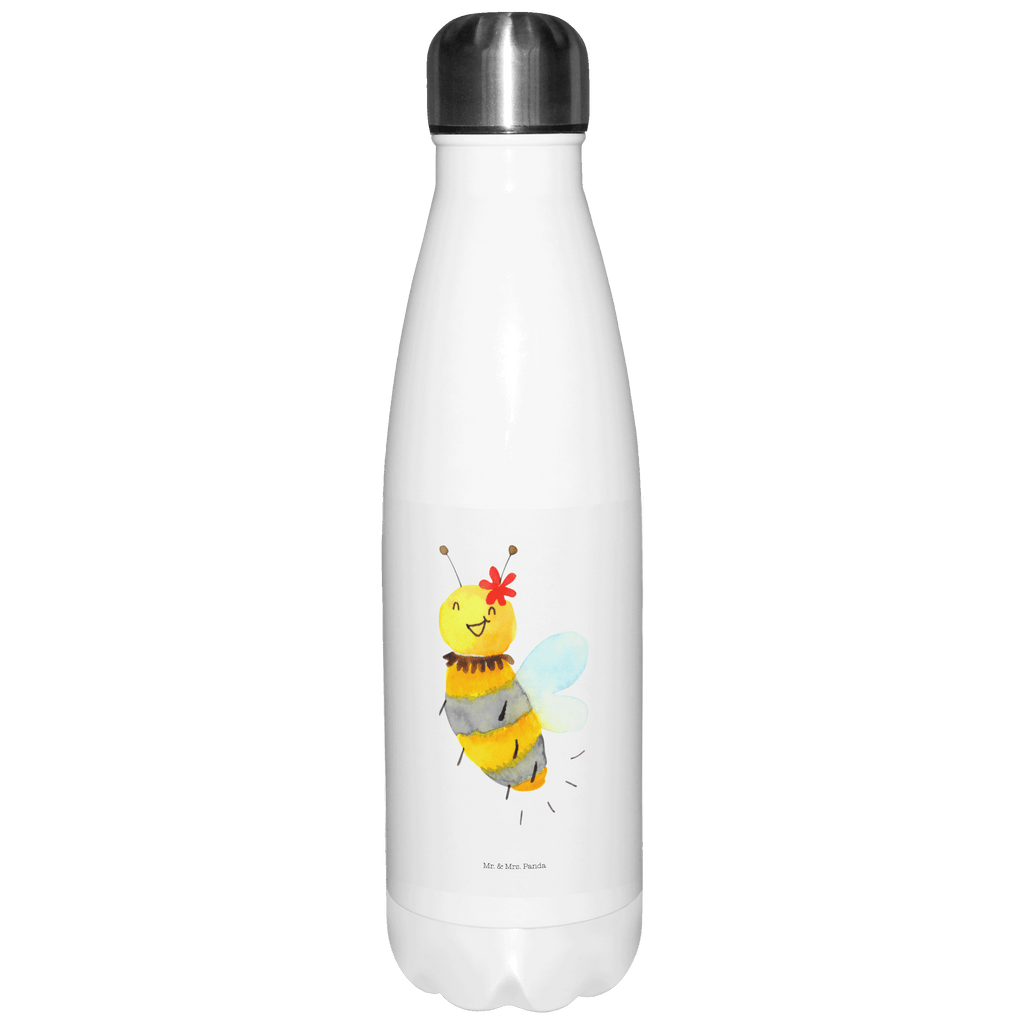 Thermosflasche Biene Blume Isolierflasche, Thermoflasche, Trinkflasche, Thermos, Edelstahl, Biene, Wespe, Hummel