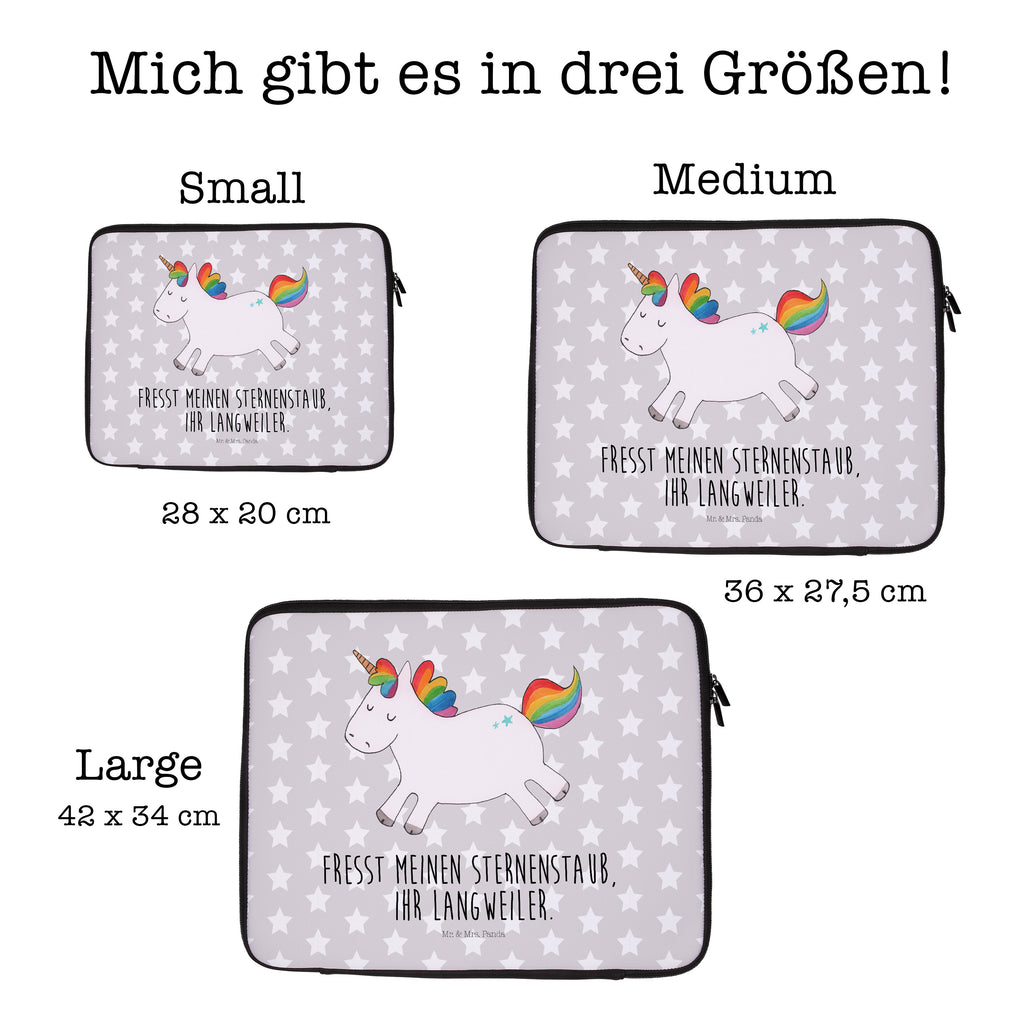 Notebook Tasche Einhorn Happy Notebook Tasche, Laptop, Computertasche, Tasche, Notebook-Tasche, Notebook-Reisehülle, Notebook Schutz, Einhorn, Einhörner, Einhorn Deko, Pegasus, Unicorn, glücklich, fröhlich, Spaß, Freude, Lebensfreude, witzig, spannend, Lächeln, Lachen