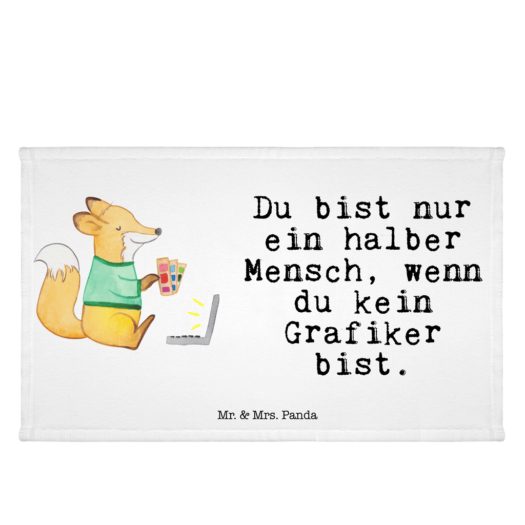 Handtuch Grafiker mit Herz Gästetuch, Reisehandtuch, Sport Handtuch, Frottier, Kinder Handtuch, Beruf, Ausbildung, Jubiläum, Abschied, Rente, Kollege, Kollegin, Geschenk, Schenken, Arbeitskollege, Mitarbeiter, Firma, Danke, Dankeschön, Grafiker, Designer, Mediengestalter, Grafikdesigner