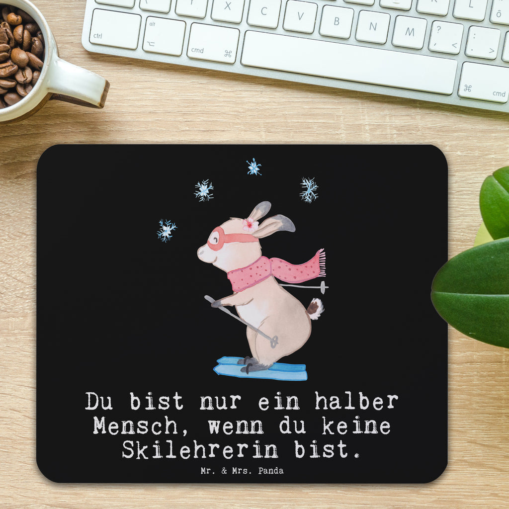 Mauspad Skilehrerin mit Herz Mousepad, Computer zubehör, Büroausstattung, PC Zubehör, Arbeitszimmer, Mauspad, Einzigartiges Mauspad, Designer Mauspad, Mausunterlage, Mauspad Büro, Beruf, Ausbildung, Jubiläum, Abschied, Rente, Kollege, Kollegin, Geschenk, Schenken, Arbeitskollege, Mitarbeiter, Firma, Danke, Dankeschön