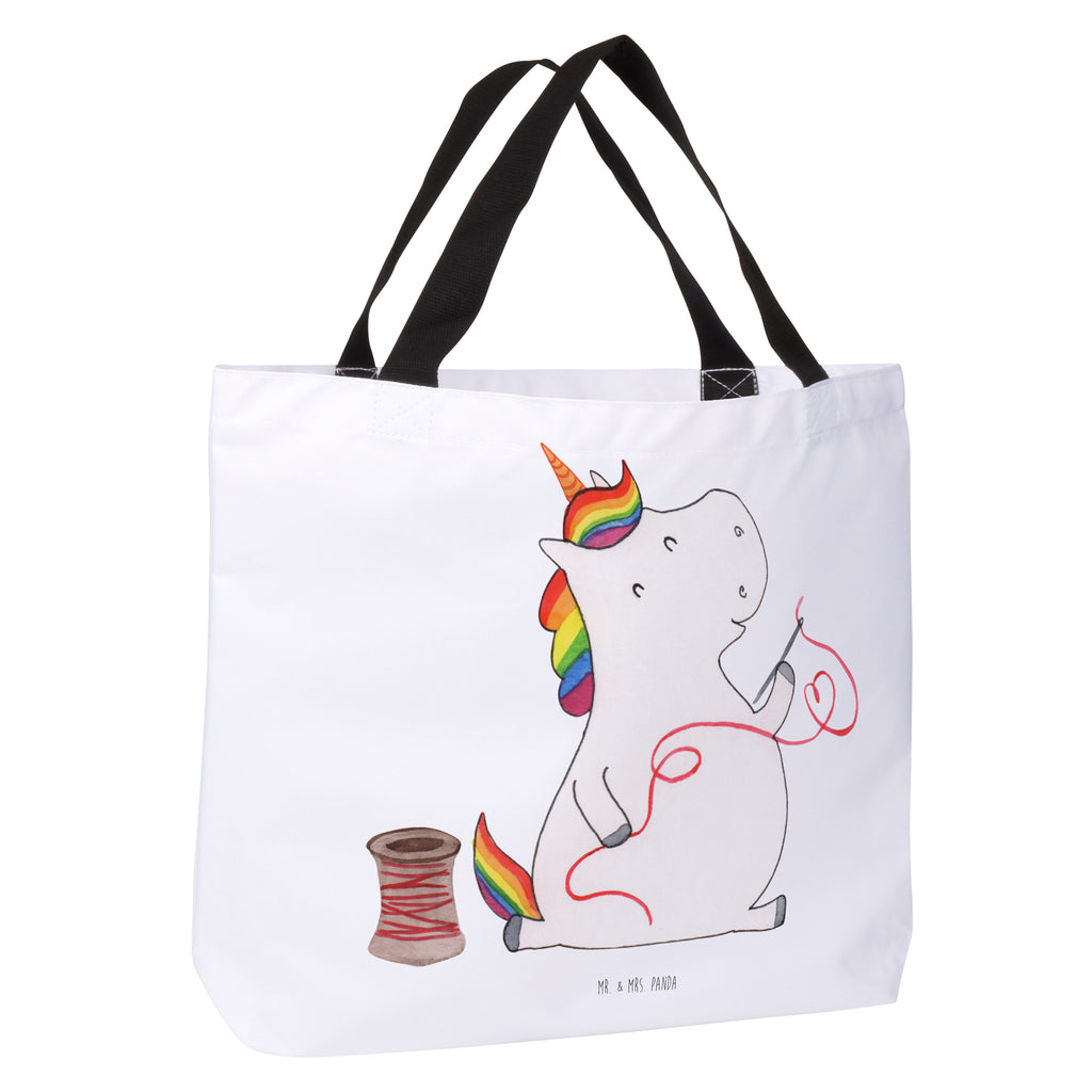 Shopper Einhorn Näherin Beutel, Einkaufstasche, Tasche, Strandtasche, Einkaufsbeutel, Shopper, Schultasche, Freizeittasche, Tragebeutel, Schulbeutel, Alltagstasche, Einhorn, Einhörner, Einhorn Deko, Pegasus, Unicorn, Näherin, nähen, Mädchen, Freundin, Häkeln, Stricken, basteln, Nähzimmer