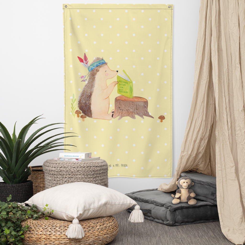 Wandteppich Igel Indianer Wandbehang, Dekoration, Boho, Wandteppich, Wandtuch, Wanddeko, Tapisserie, Tapestry, Wandbild, Textil-Kunst, Schmuck-Wandbehang, Wand Deko, Kinderzimmer, Kinderzimmer Wand, Kinderzimmer Deko, Kinderzimmer Wanddeko, Waldtiere, Tiere, Igel, Indianer, Abenteuer, Lagerfeuer, Camping