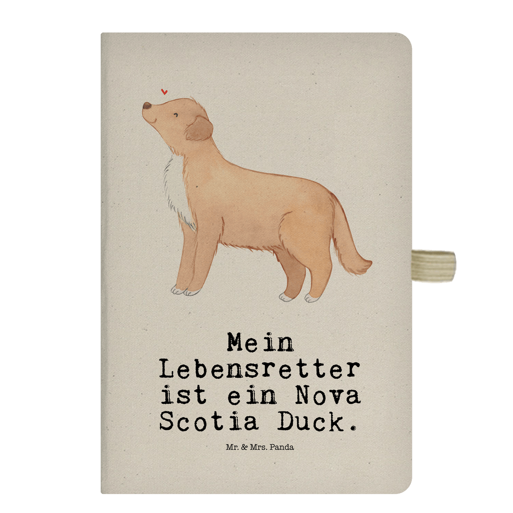 Baumwoll Notizbuch Nova Scotia Duck Lebensretter Notizen, Eintragebuch, Tagebuch, Notizblock, Adressbuch, Journal, Kladde, Skizzenbuch, Notizheft, Schreibbuch, Schreibheft, Hund, Hunderasse, Rassehund, Hundebesitzer, Geschenk, Tierfreund, Schenken, Welpe, Nova Scotia Duck Tolling Retriever, Retriever