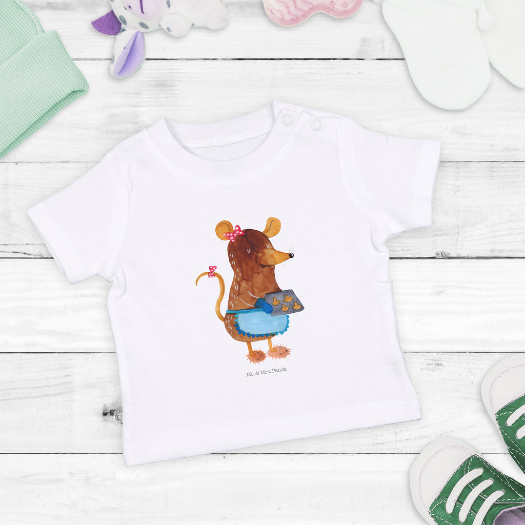 Organic Baby Shirt Maus Kekse Baby T-Shirt, Jungen Baby T-Shirt, Mädchen Baby T-Shirt, Shirt, Winter, Weihnachten, Weihnachtsdeko, Nikolaus, Advent, Heiligabend, Wintermotiv, Maus, Kekse, backen, Weihnachtskekse, Plätzchen, Weihnachtsbäckerei, Chaosqueen