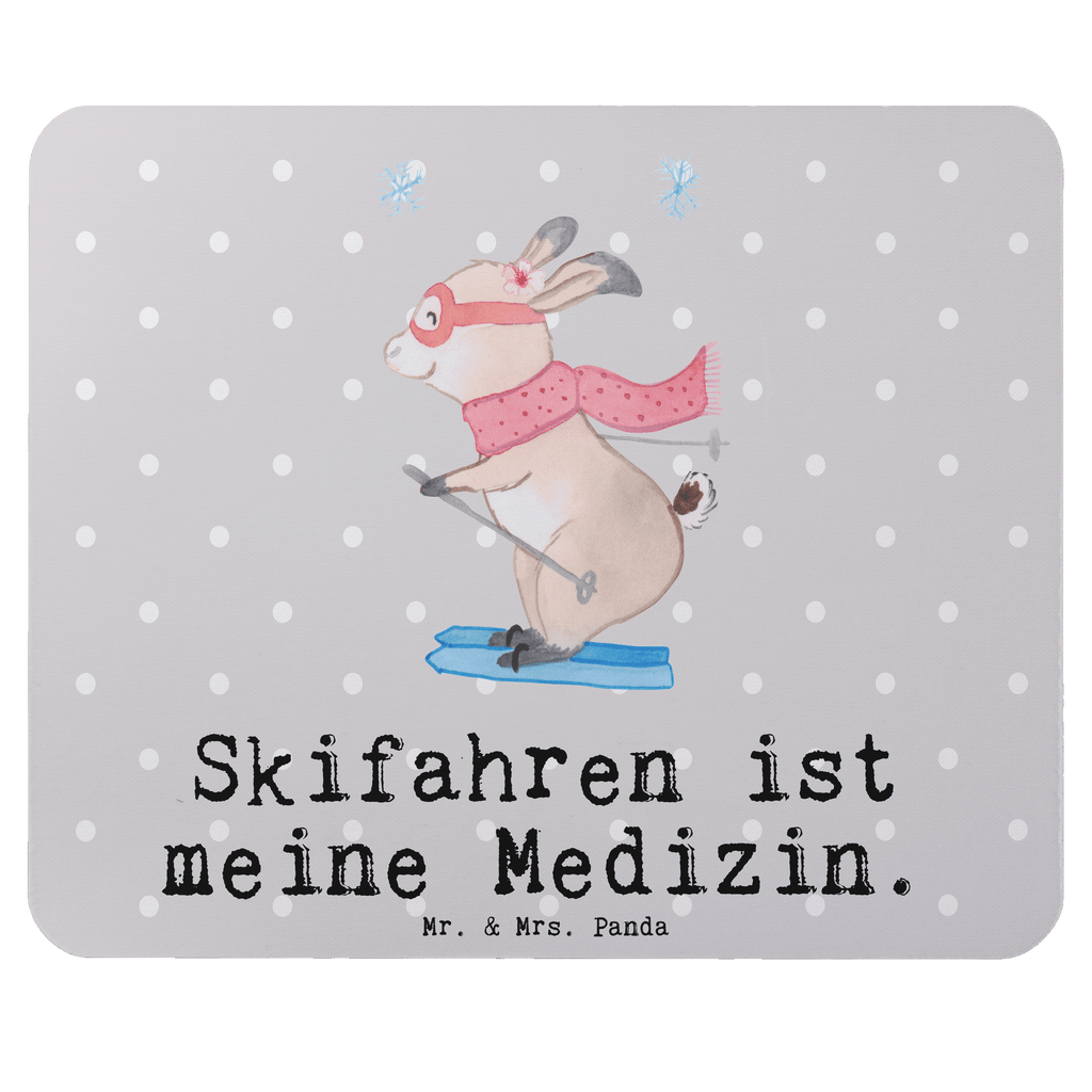 Mauspad Bär Skifahren Medizin Mousepad, Computer zubehör, Büroausstattung, PC Zubehör, Arbeitszimmer, Mauspad, Einzigartiges Mauspad, Designer Mauspad, Mausunterlage, Mauspad Büro, Geschenk, Sport, Sportart, Hobby, Schenken, Danke, Dankeschön, Auszeichnung, Gewinn, Sportler, Ski fahren, Skifahren, Skisport, Skiwettbewerb, Skirennen