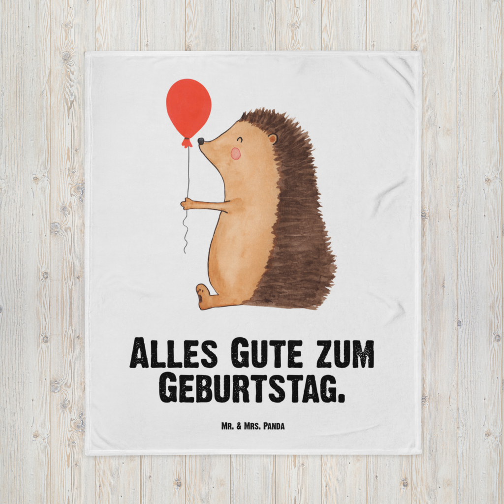 Babydecke Igel mit Luftballon Babydecke, Babygeschenk, Geschenk Geburt, Babyecke Kuscheldecke, Krabbeldecke, Tiermotive, Gute Laune, lustige Sprüche, Tiere, Igel, Geburtstag, Herzlichen Glückwunsch, Glückwunsch, Geburtstagskind, Ballon, Happy Birthday