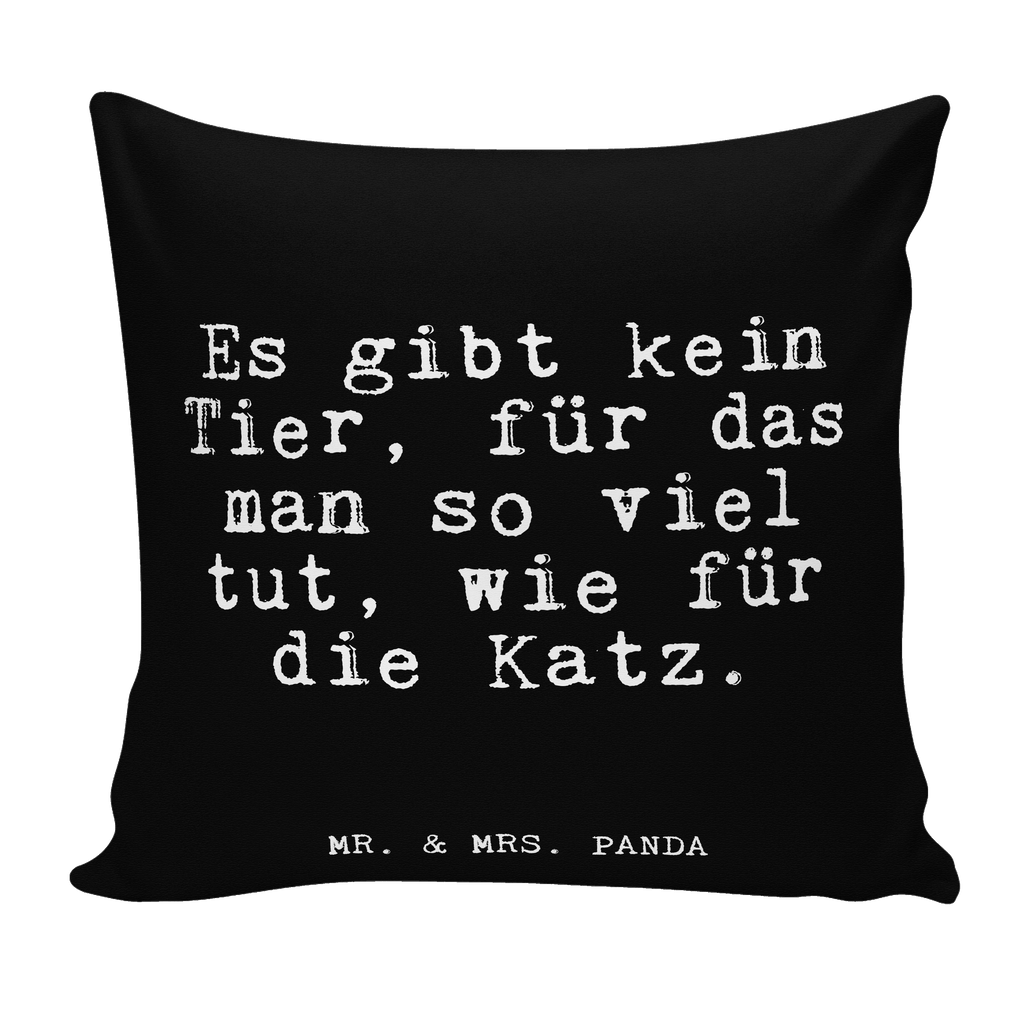 40x40 Kissen Fun Talk Es gibt kein Tier, für das man so viel tut, wie für die Katz. Kissenhülle, Kopfkissen, Sofakissen, Dekokissen, Motivkissen, sofakissen, sitzkissen, Kissen, Kissenbezüge, Kissenbezug 40x40, Kissen 40x40, Kissenhülle 40x40, Zierkissen, Couchkissen, Dekokissen Sofa, Sofakissen 40x40, Dekokissen 40x40, Kopfkissen 40x40, Kissen 40x40 Waschbar, Spruch, Sprüche, lustige Sprüche, Weisheiten, Zitate, Spruch Geschenke, Glizer Spruch Sprüche Weisheiten Zitate Lustig Weisheit Worte